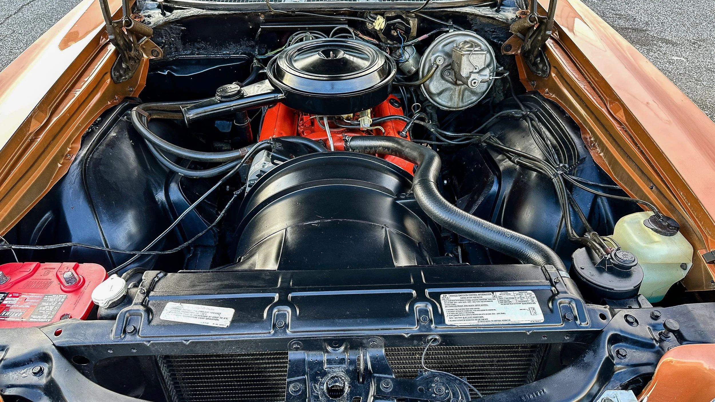 Luxdream Car detailing Monte Carlos 1967 Clean car engine bay with detailed mechanical components, Louisville Ky