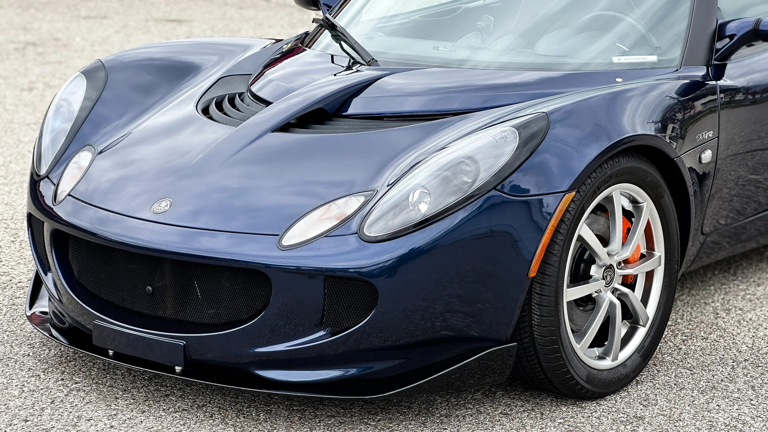Navy Lotus  after professional detailed at Luxdream car detailing, paint correction in Louisville KY