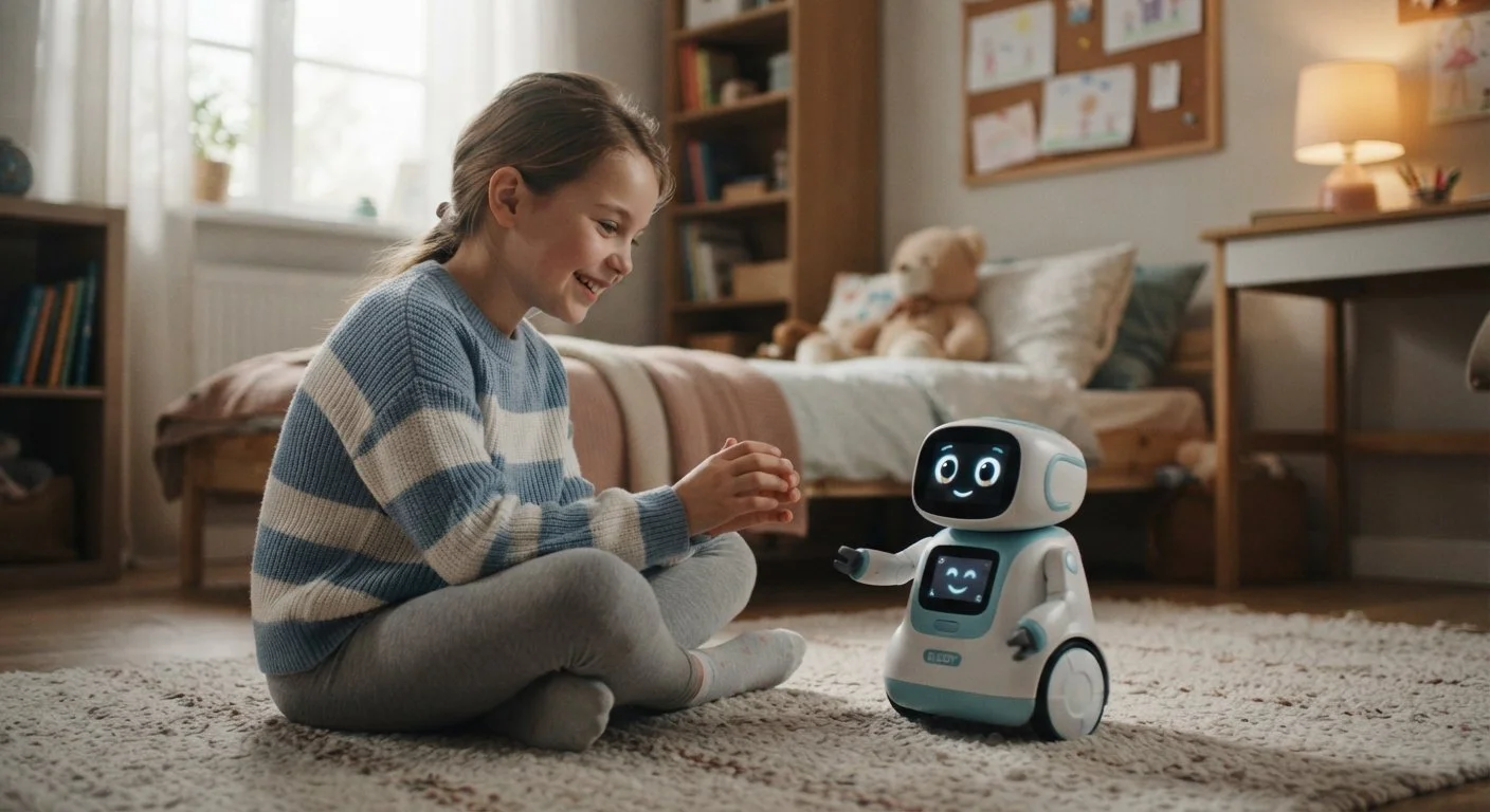 Roboter for isolerte barn: Bare en artig gimmick eller et viktig verktøy?