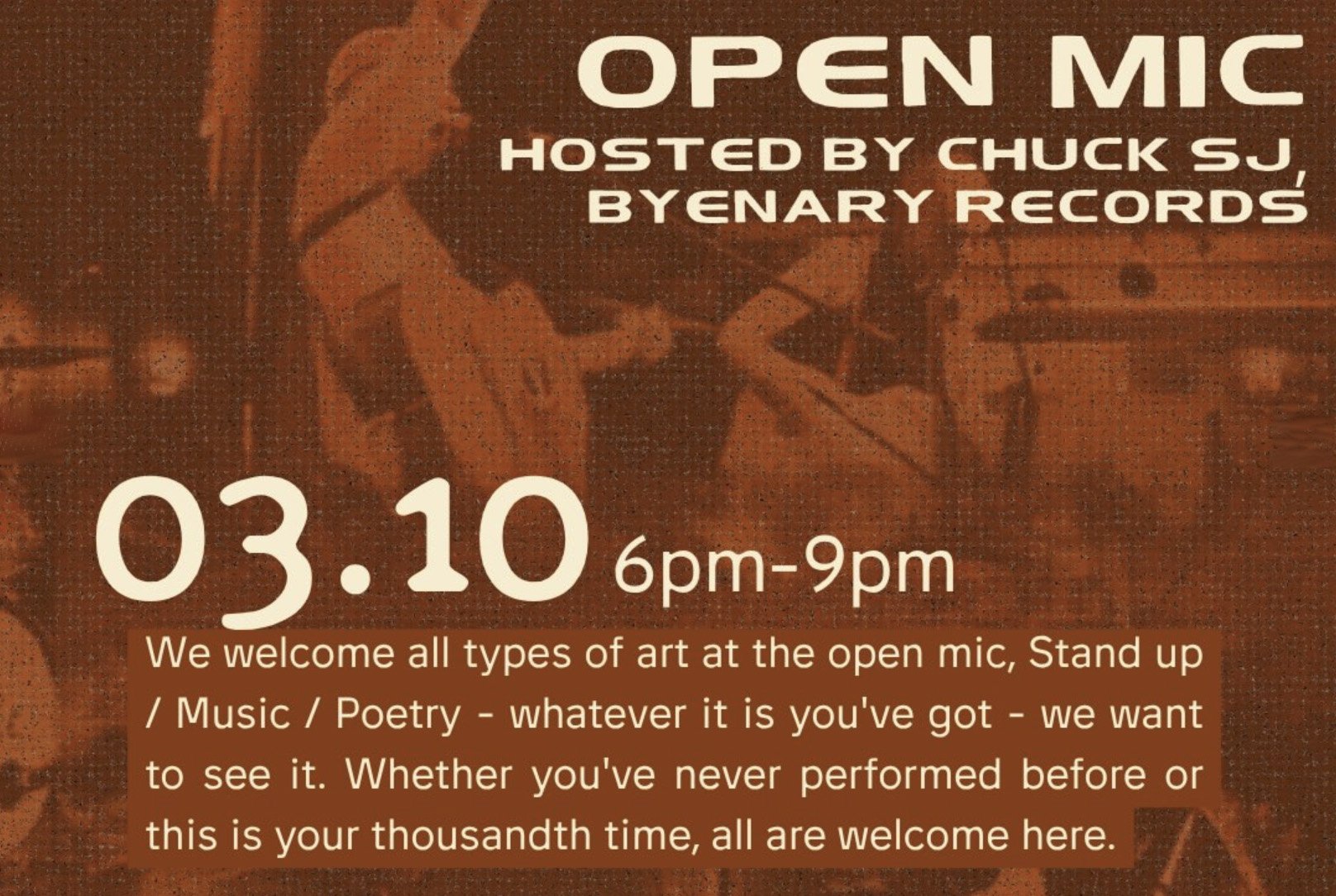 Open Mic by BYENARY