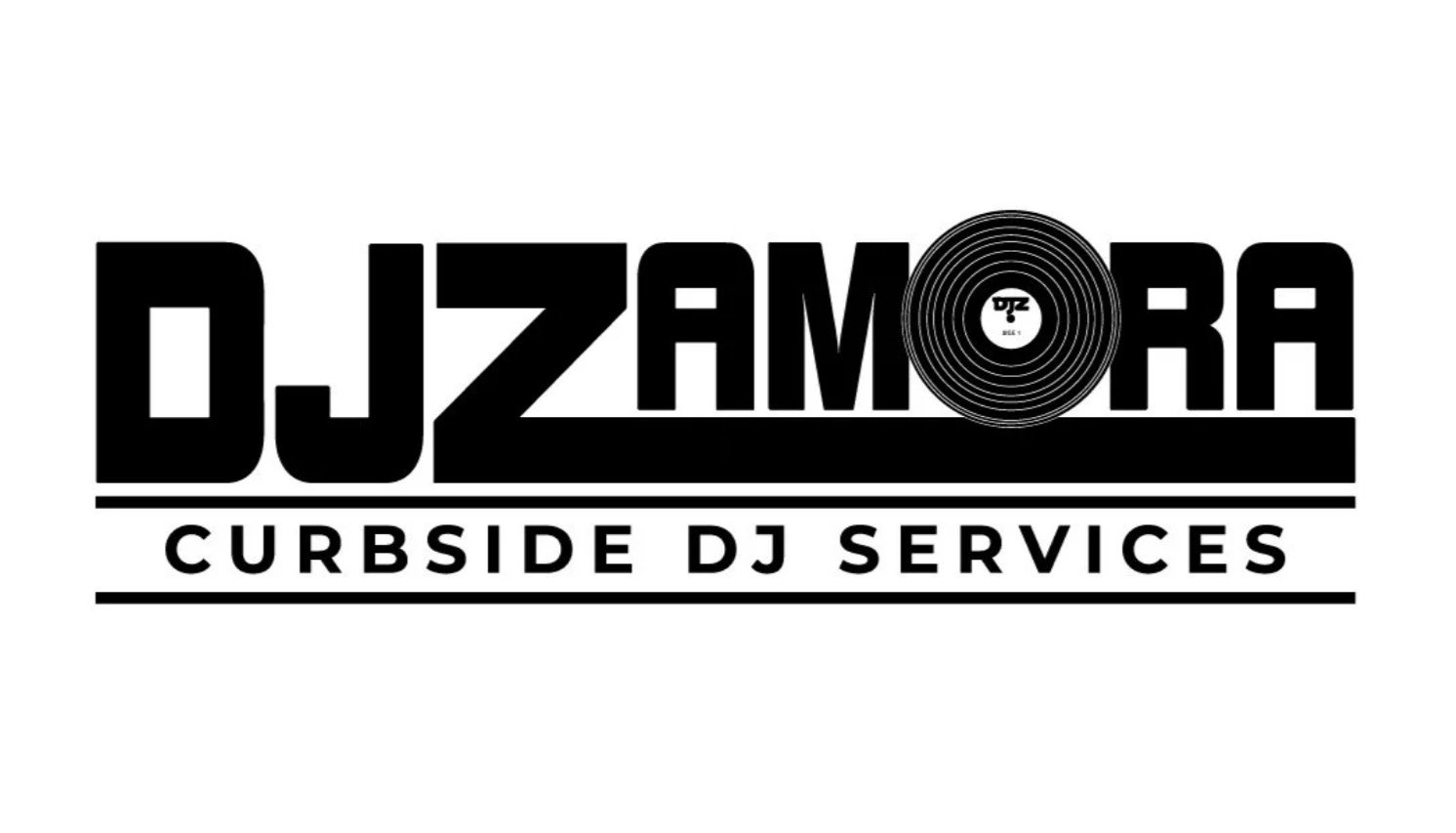 DJ Zamora Curbside DJ Services Logo
