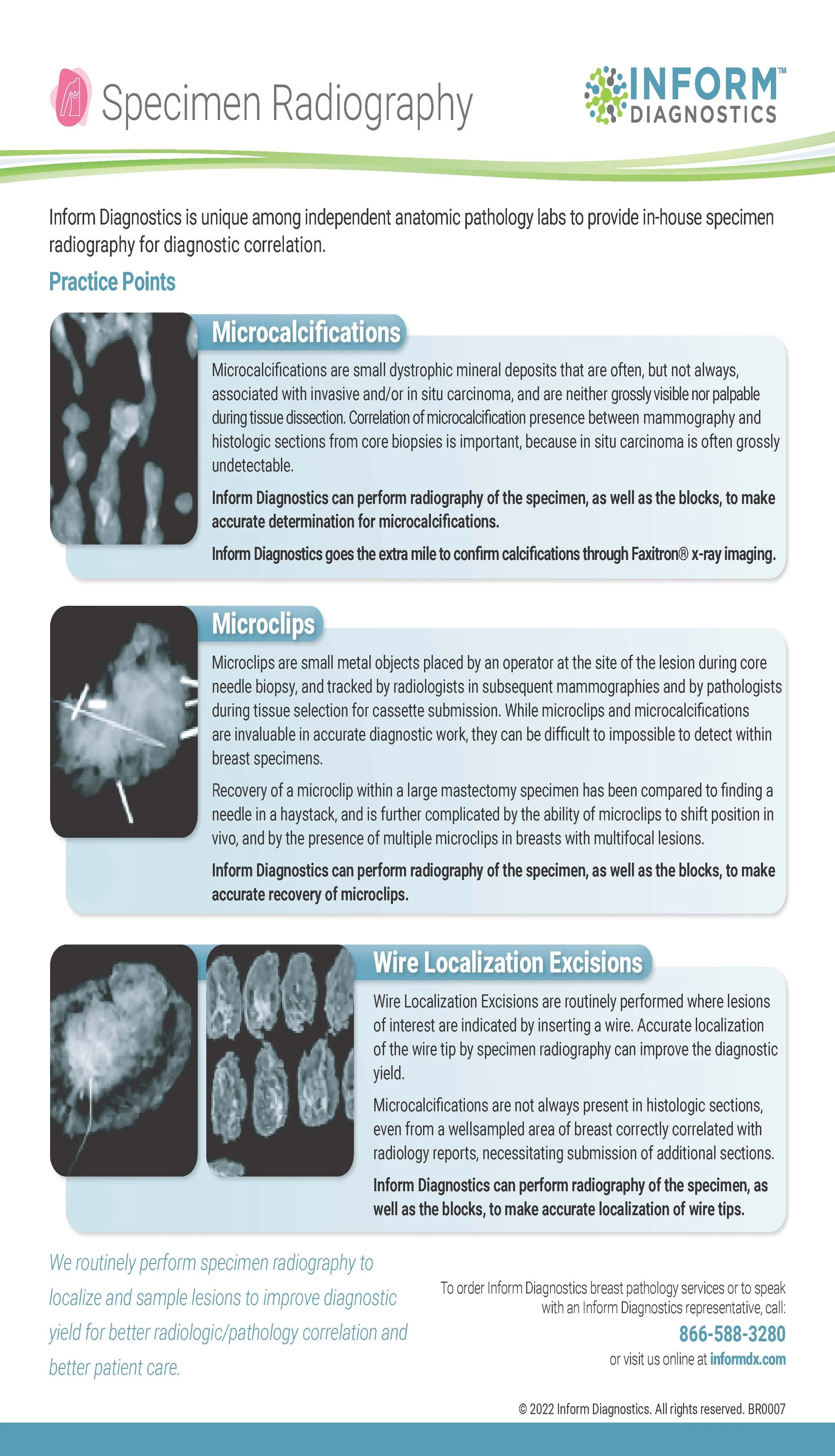 IDX Specimen Radiography Flyer