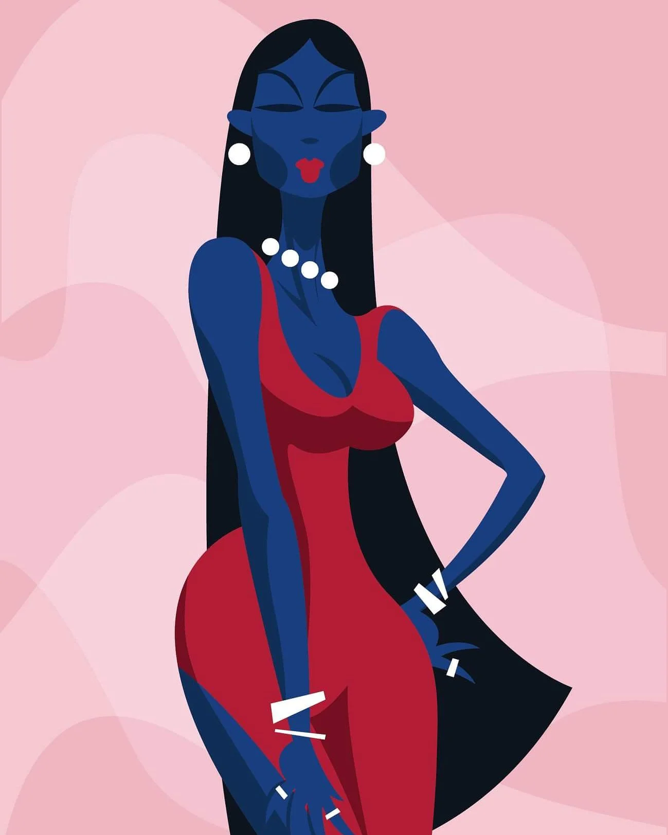 Blue Woman