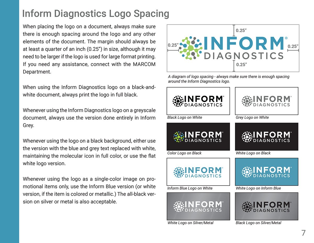 IDX Branding Guide Logo Spacing