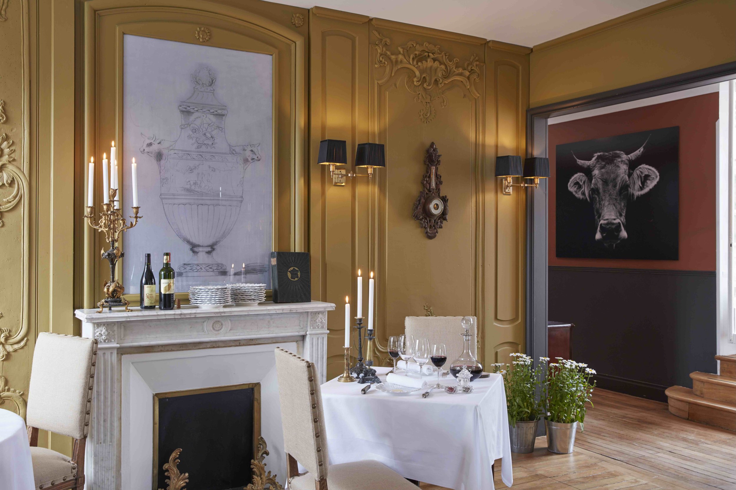 Raba - Marguerite, un restaurant plus chic dans sa décoration et dans son offre mais avec une touche d'excentricité.