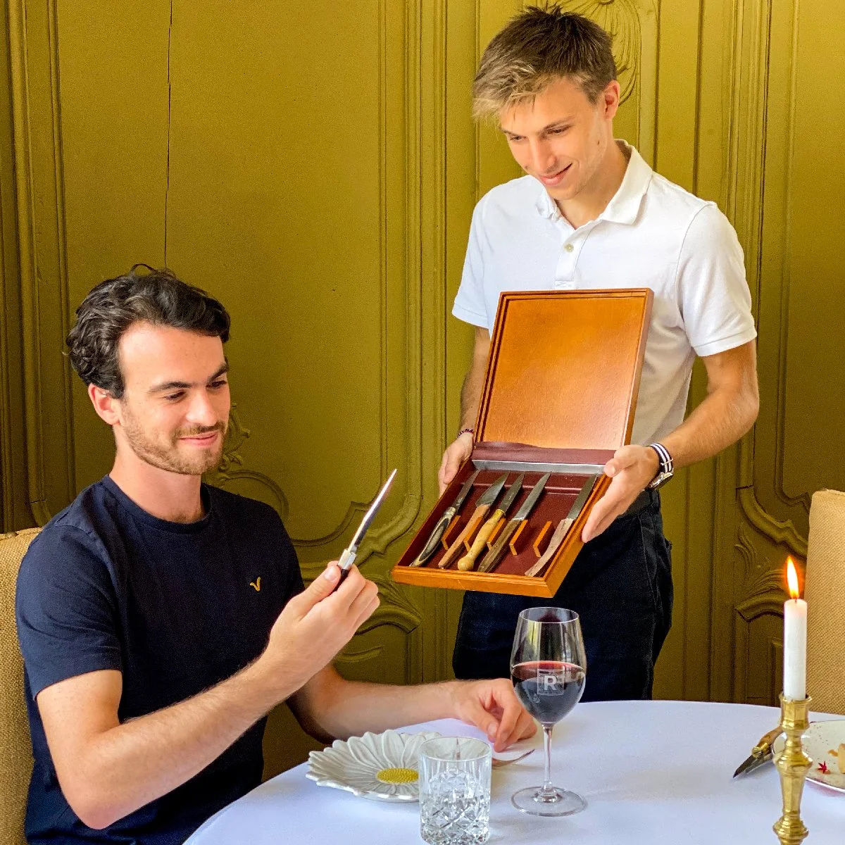 Raba - Choisir son couteau pour déguster sa viande à Marguerite.