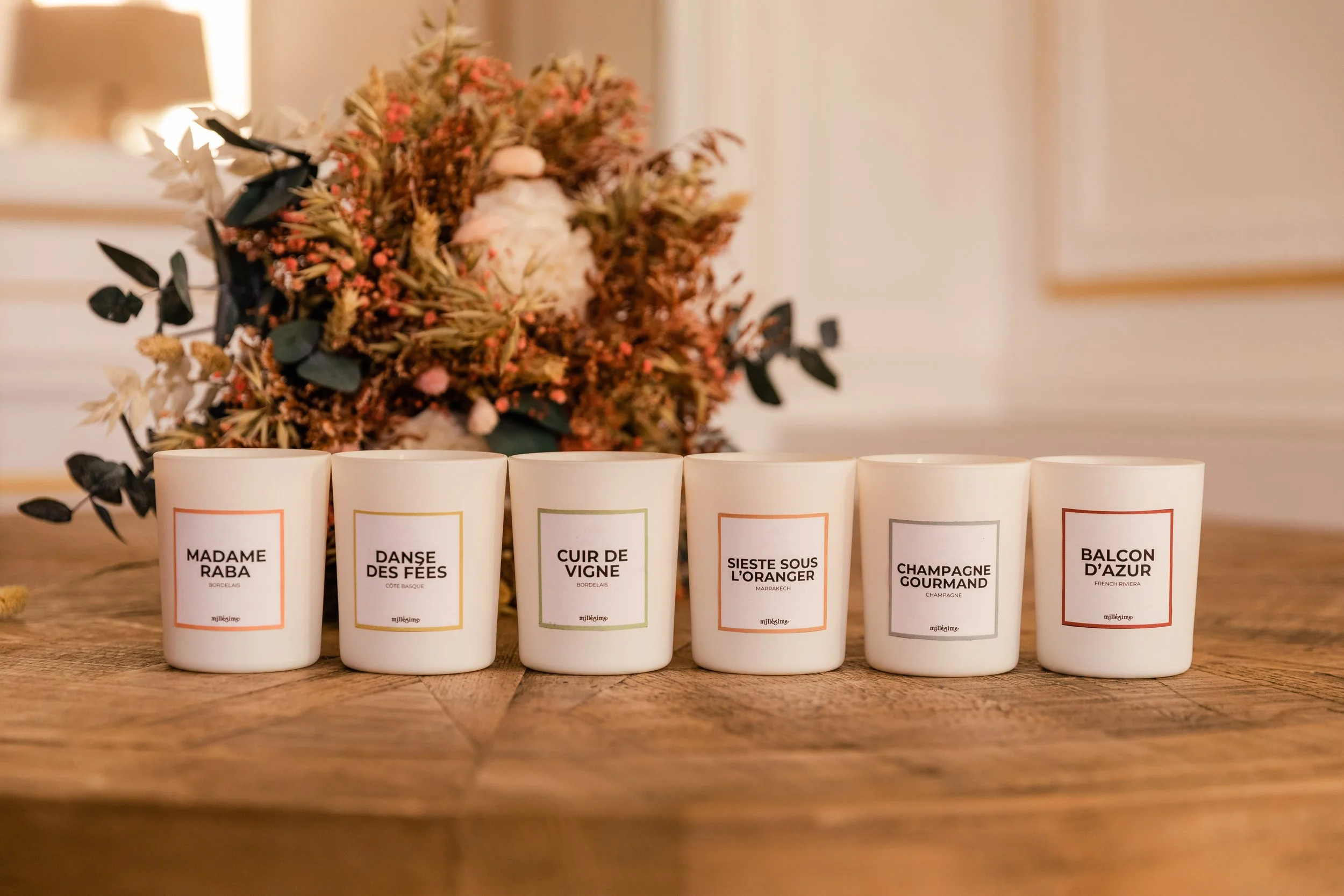 Créer un parfum créé pour chaque Maison, des signatures du Lieu, de son univers, de son ambiance.
