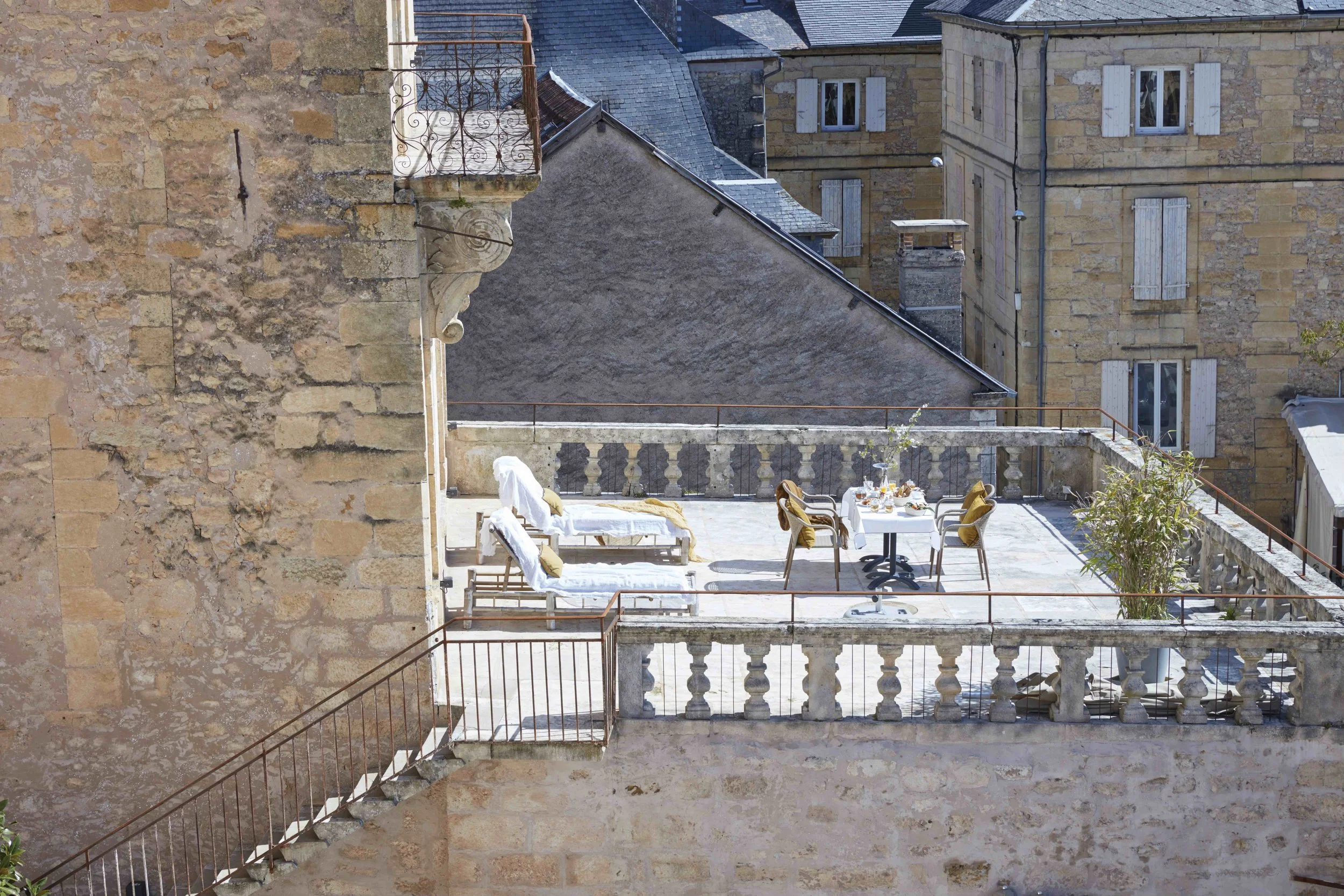 Bouilhac - des terrasses démesurées.