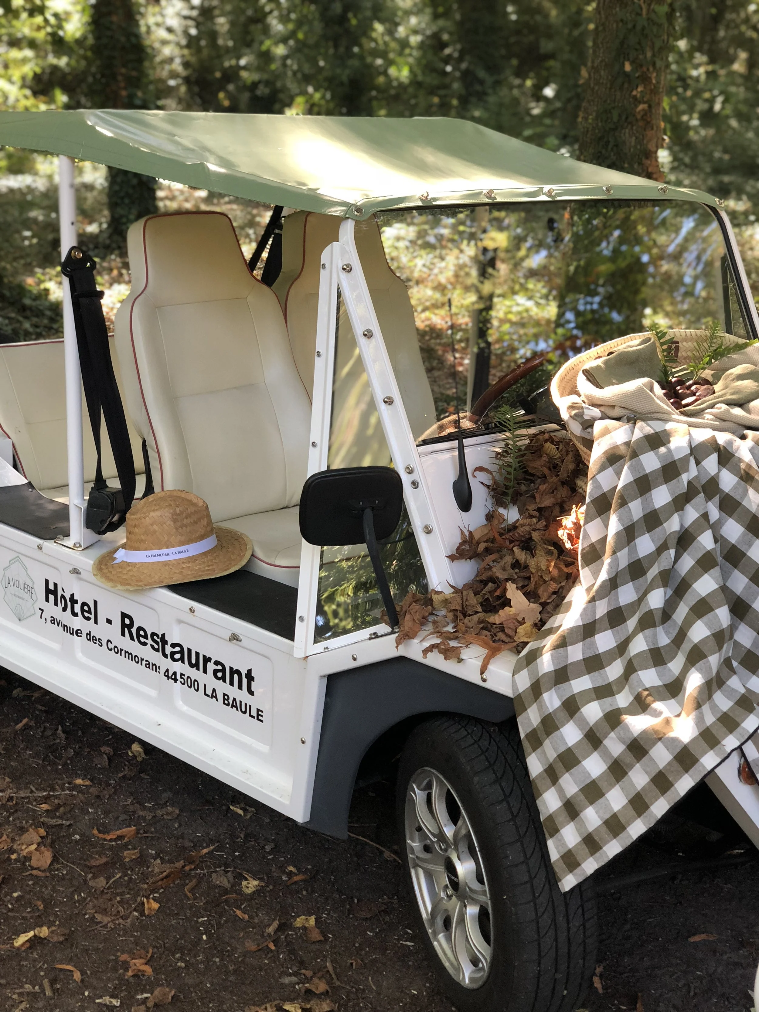 La Palmeraie - Acheter Une Mini Moke pour se balader entre le marché et la plage.