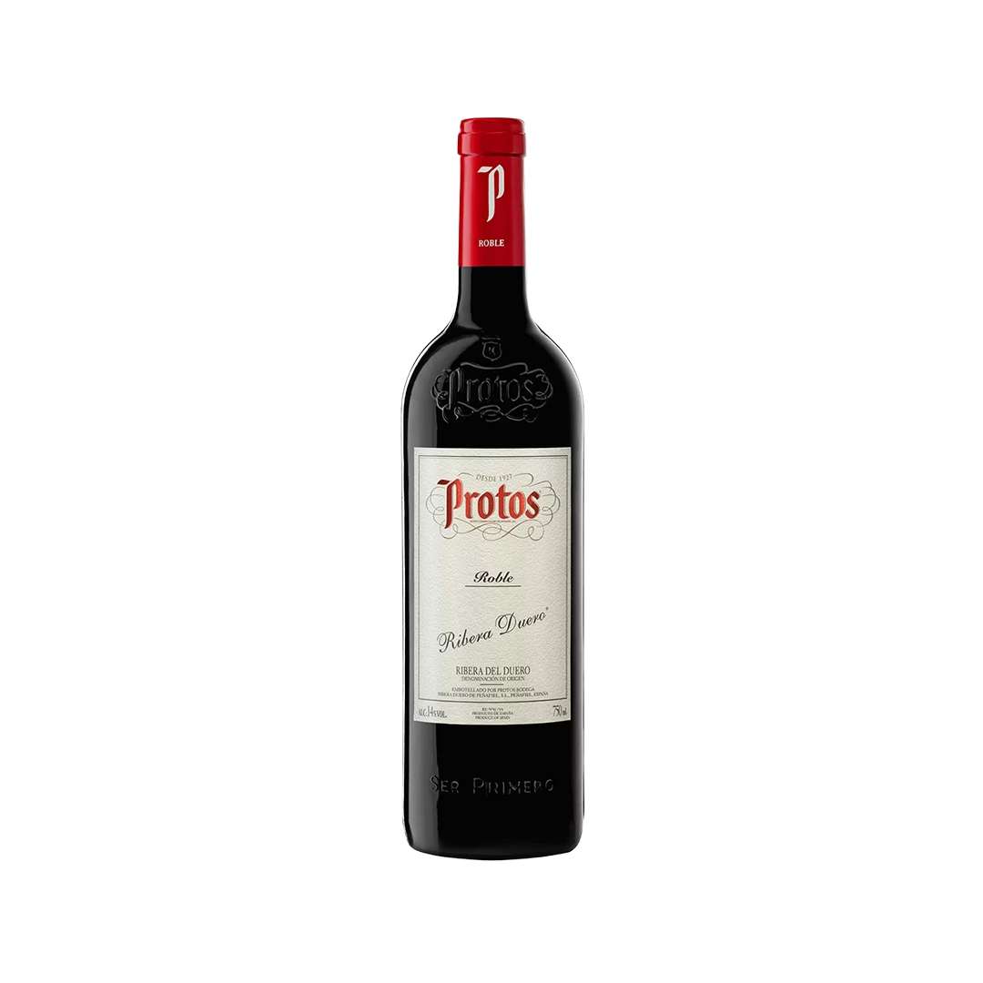Protos
(Roble 2023)
(D.O. Ribera Duero)
Tempranillo.

24,00€