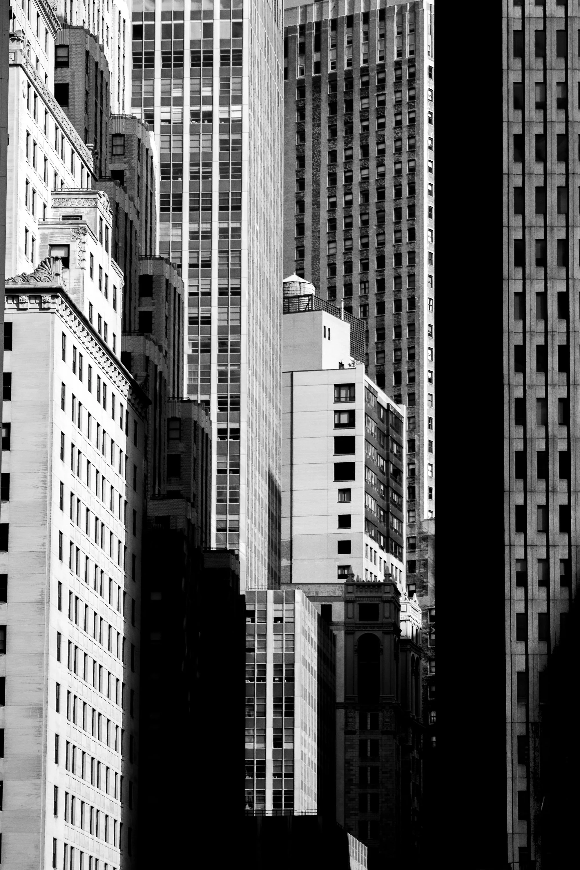 Between The Shadows - Lower Manhattan