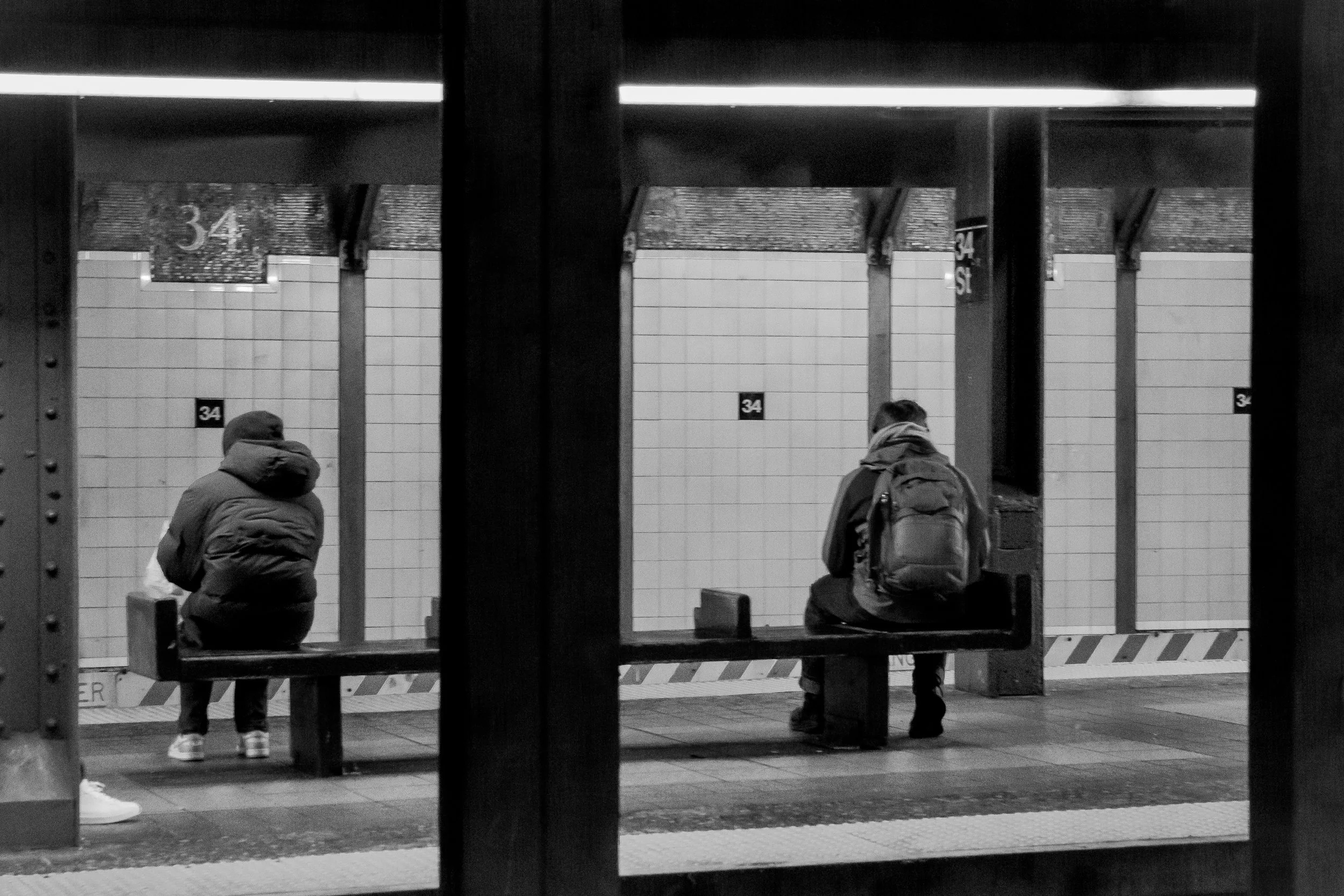 Two for 34th St Subway Train - Alone Together