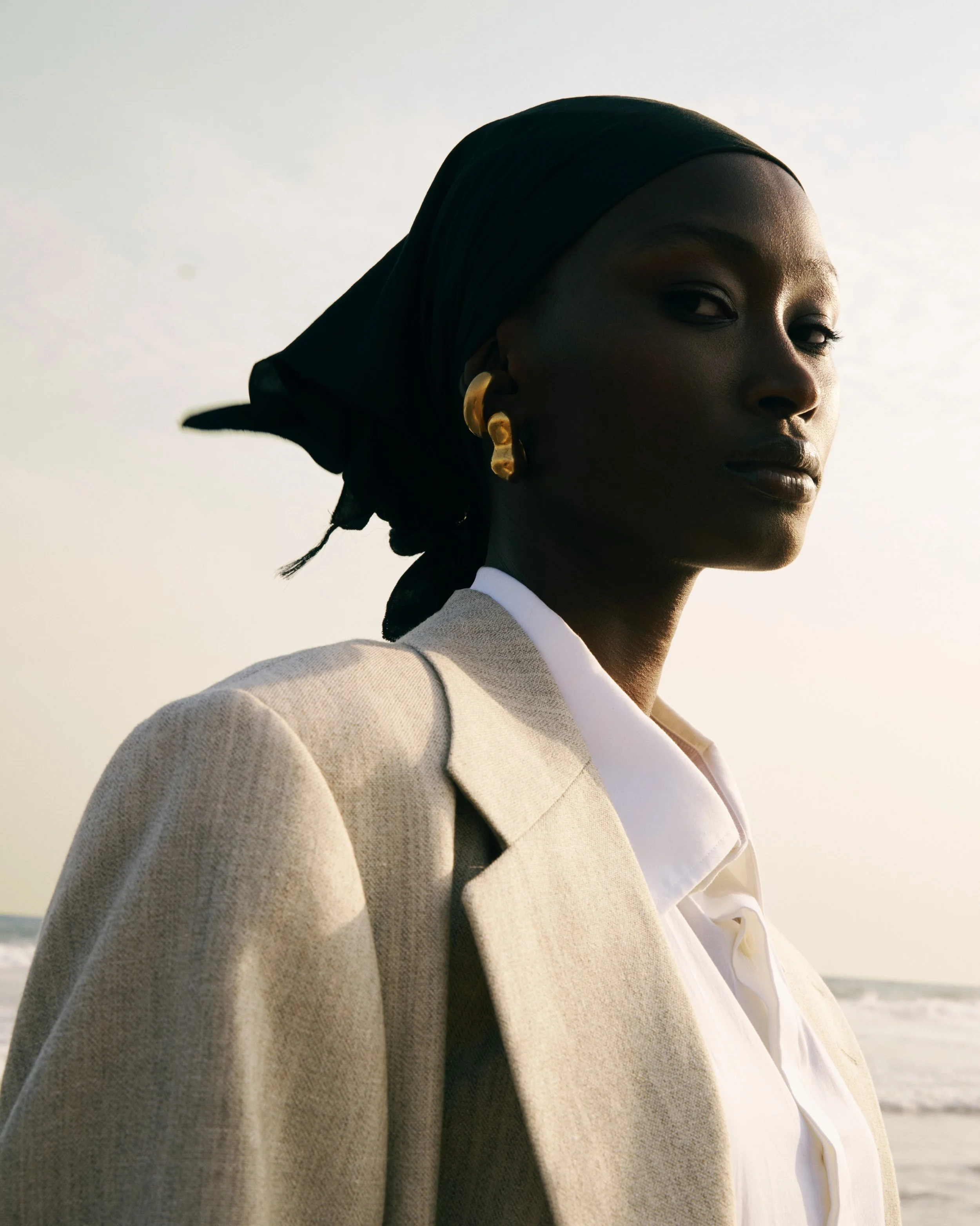 Fulera at Accra Beach, Ghana (slide 5 for some team love)

Photography @chris.puttins
Styling @josepharodriguez_styling
Hair &amp; make-up @mariaehrlichmakeup
Model Fulera @alhassanfulera_ at @em_models
Production @king_majesty4
Styling assistance @t