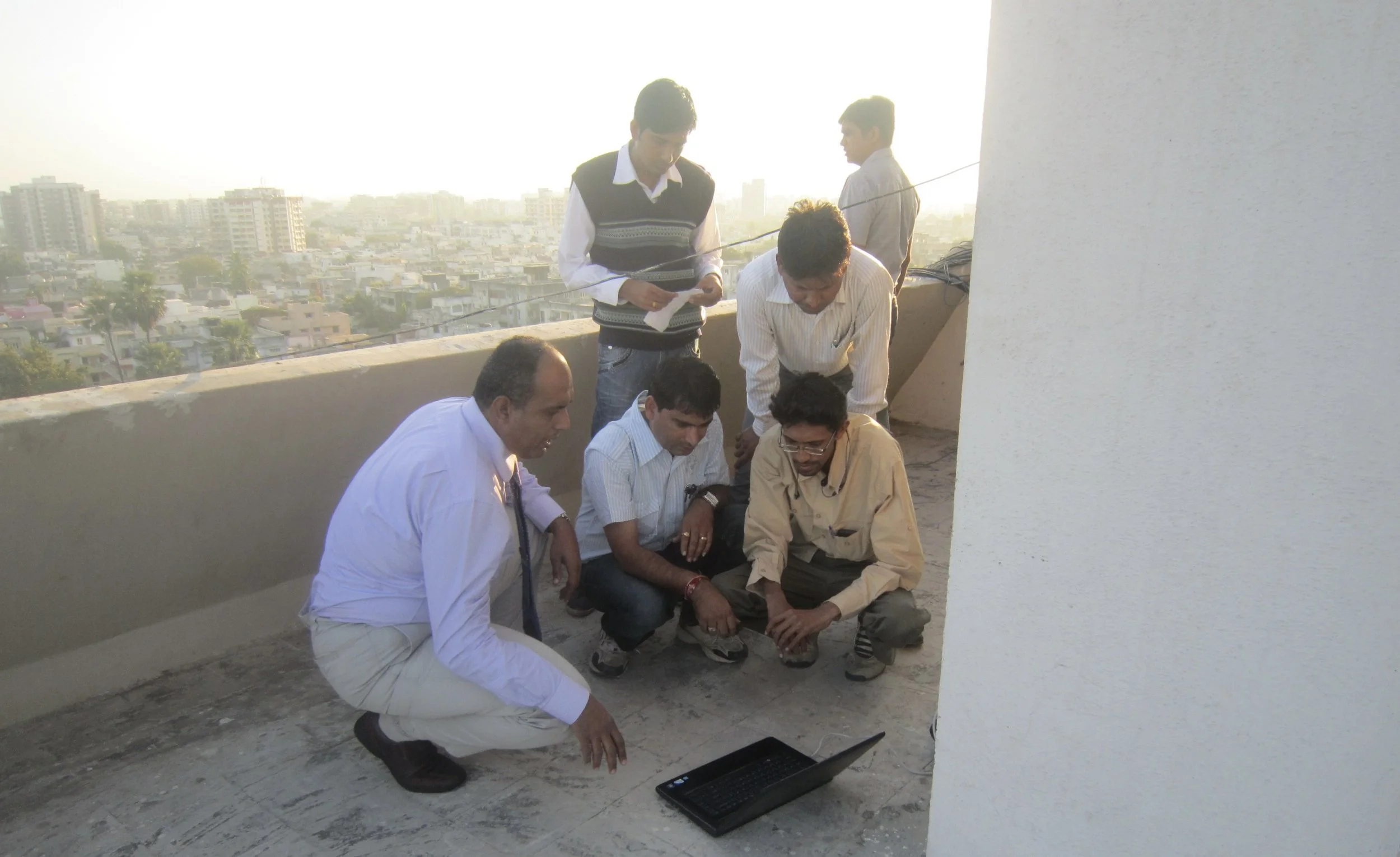project with airlink india team
