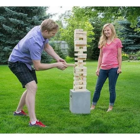 Giant Jenga Yard Game