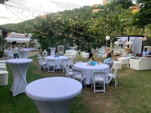 White Round Table Rentals