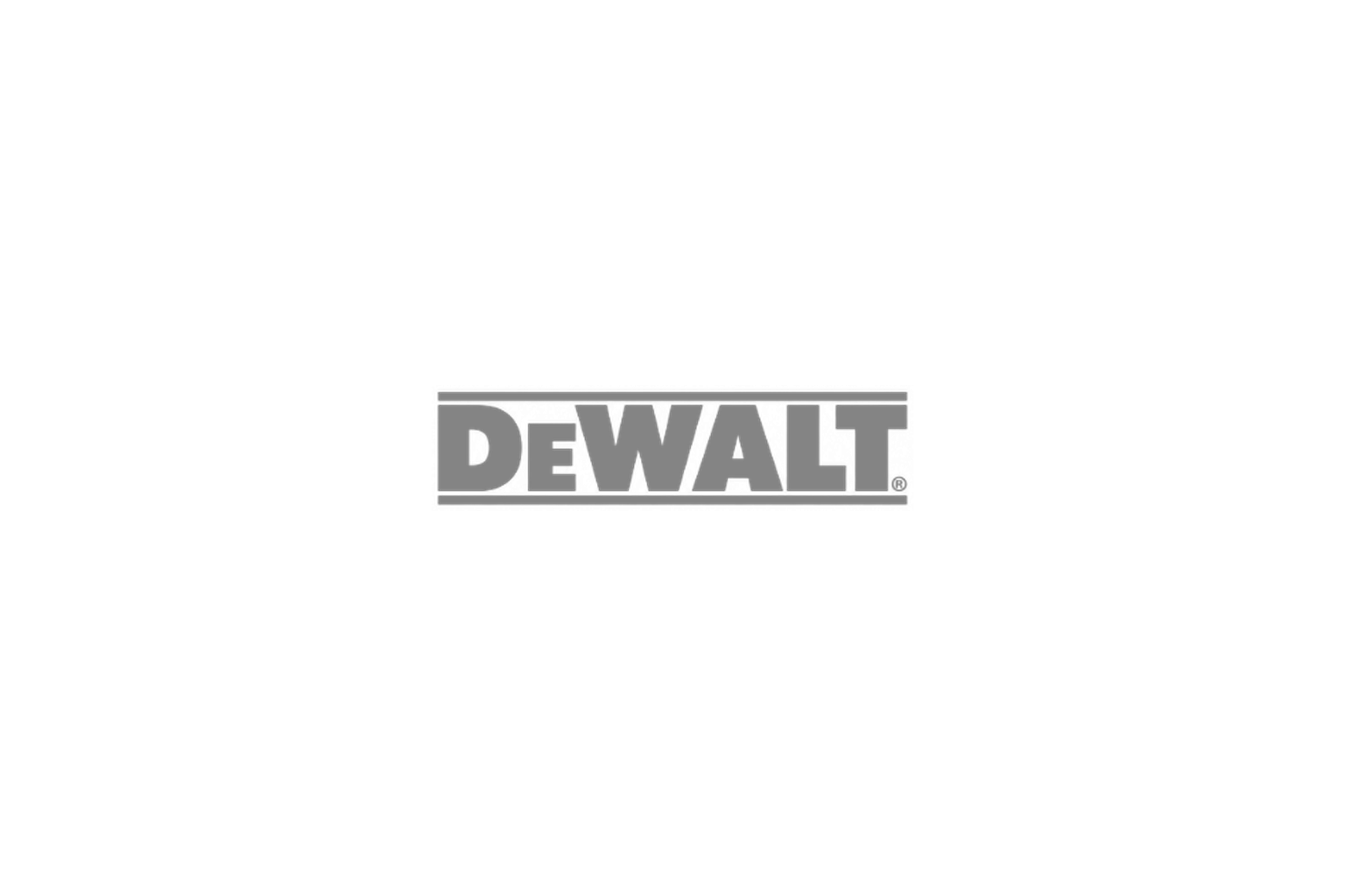 DeWALT logo on a black background