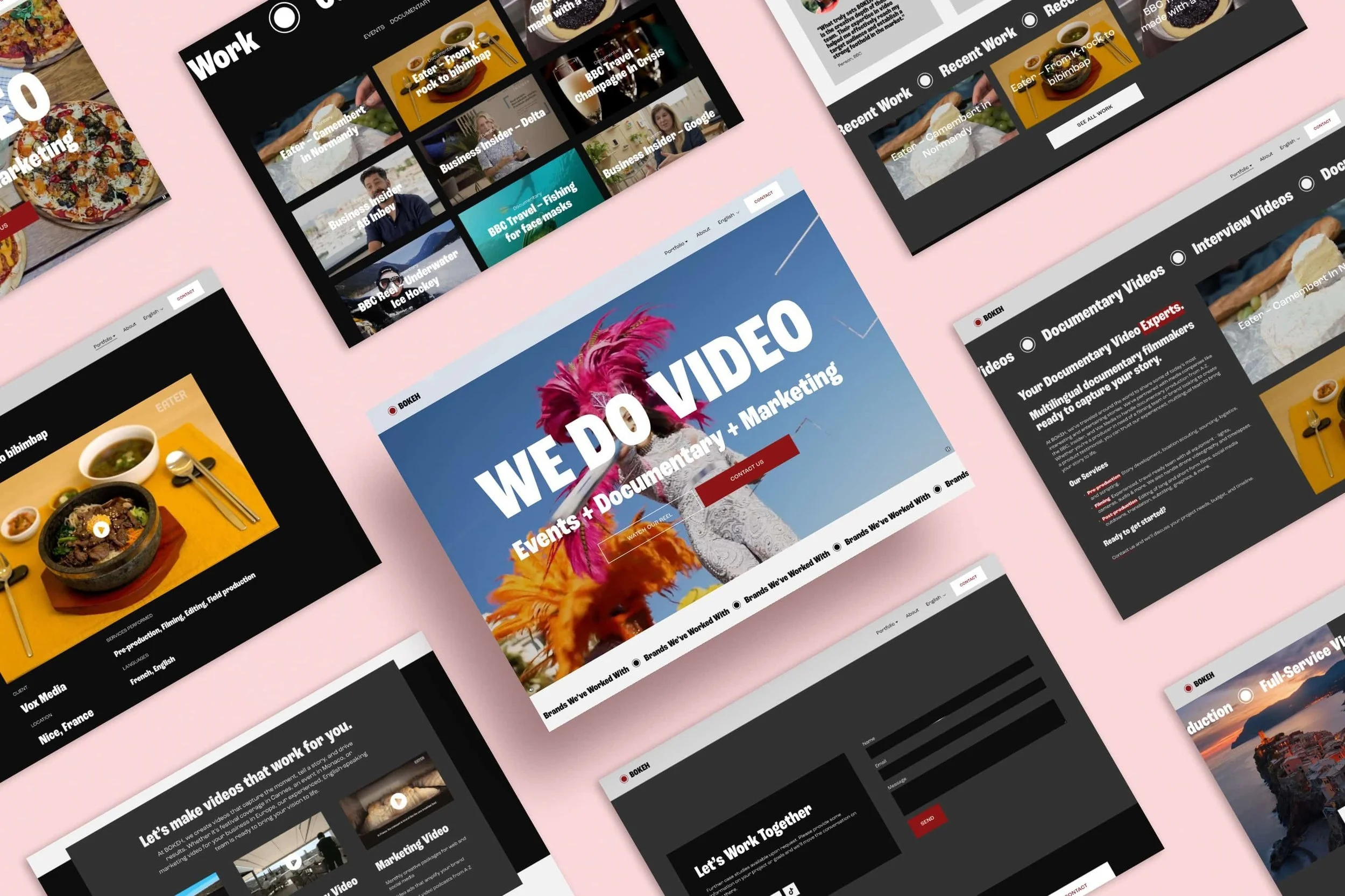 Website Template for Directors