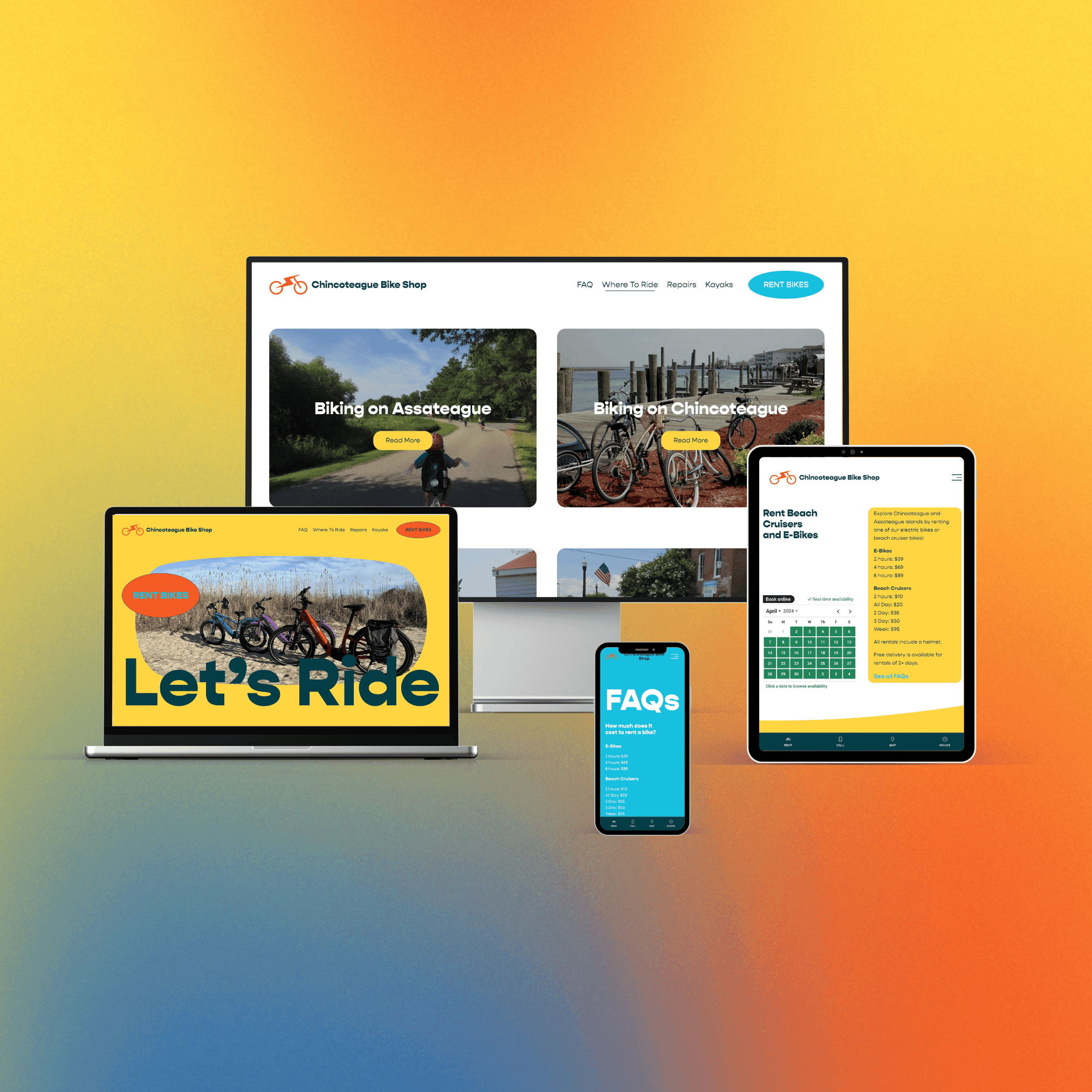 Bike Rental Website