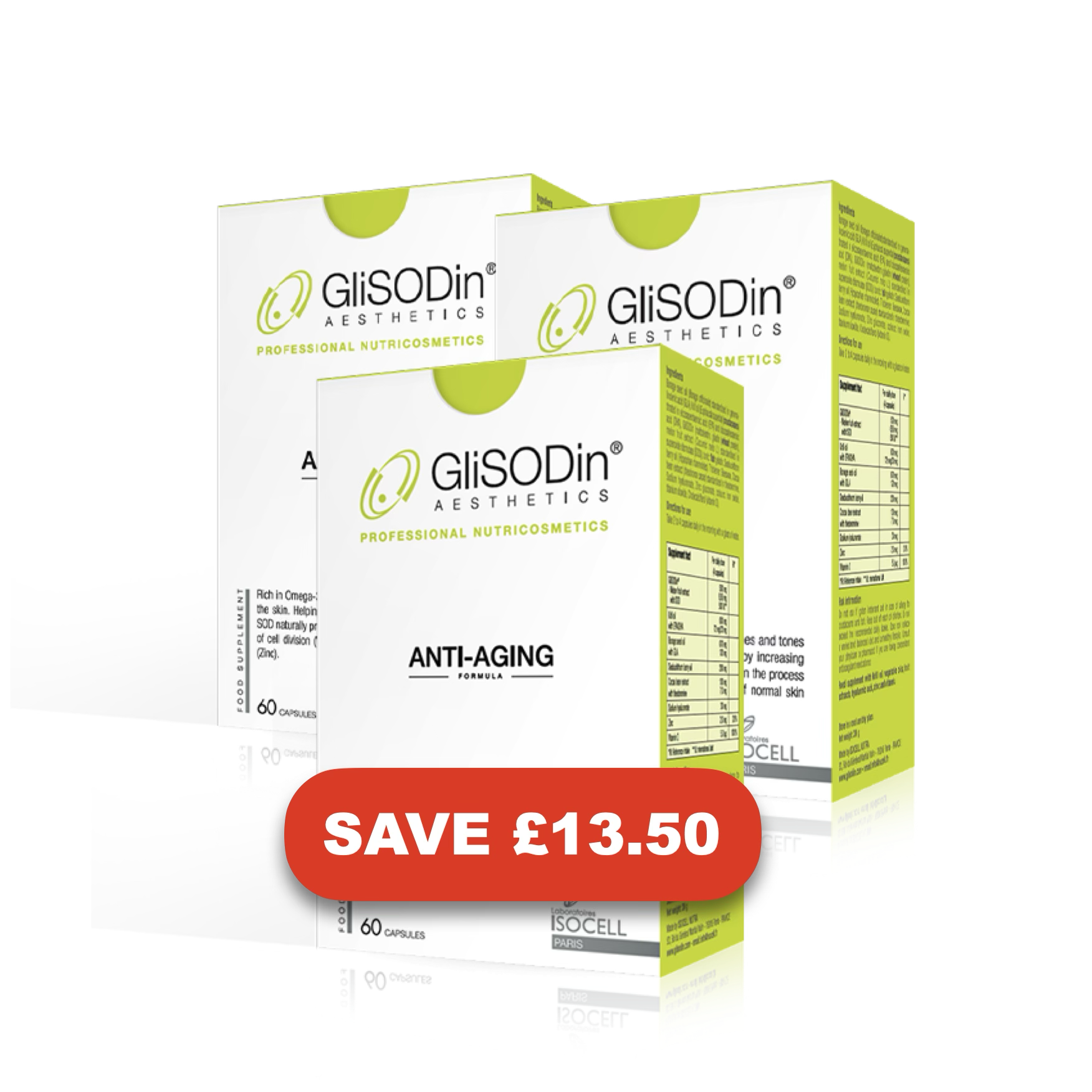 GLISODIN ANTI AGE 3-PACK