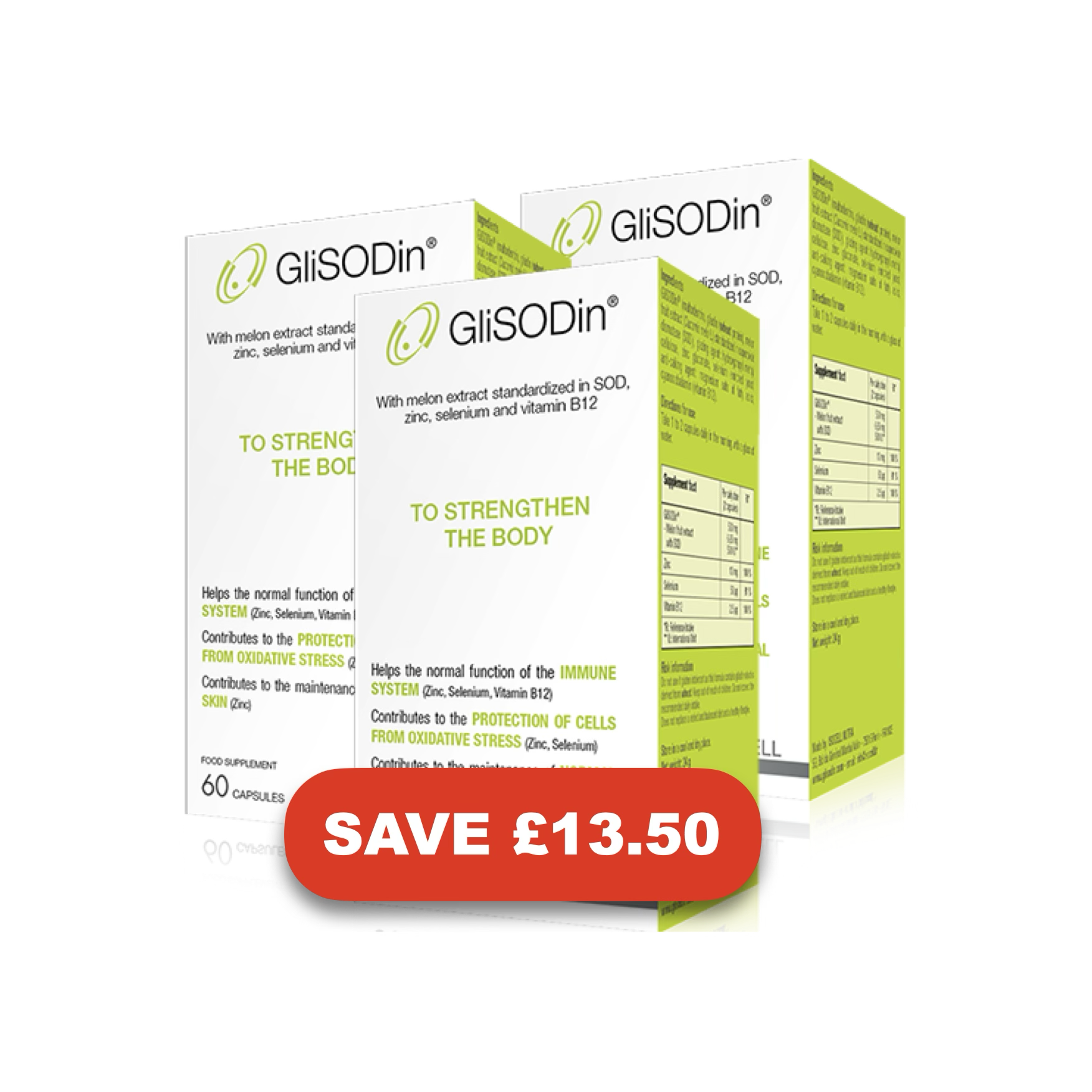GLISODIN IMMUNITY 3-PACK