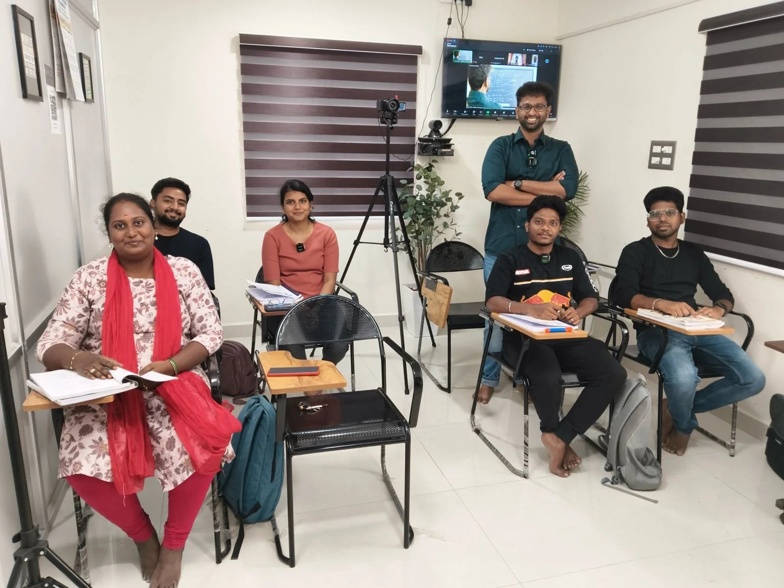 VM German Academy Classroom. German Class in chennai. German offline class in chennai. German classes in madipakkam chennai.