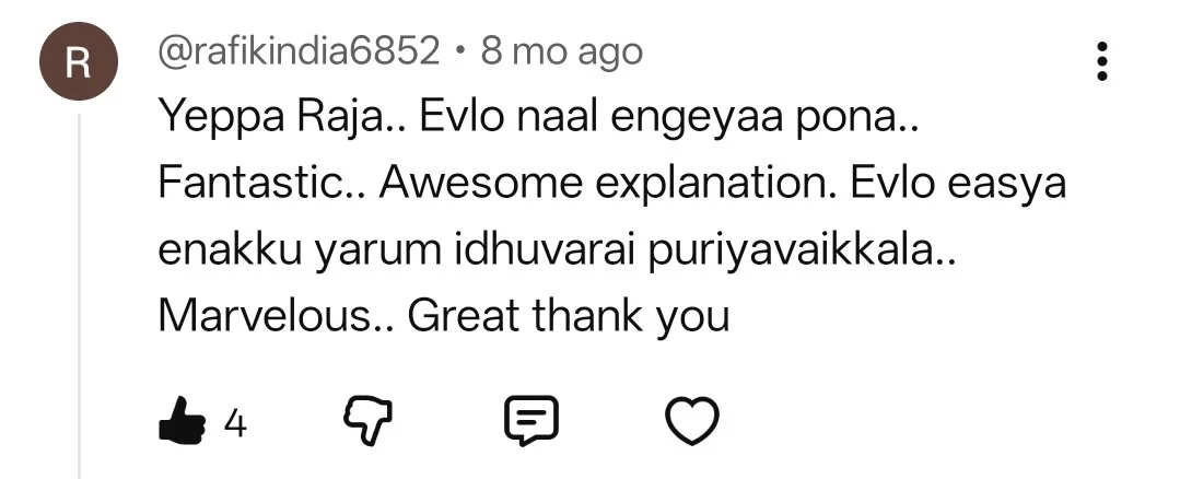 Learn german in tamil free youtube video