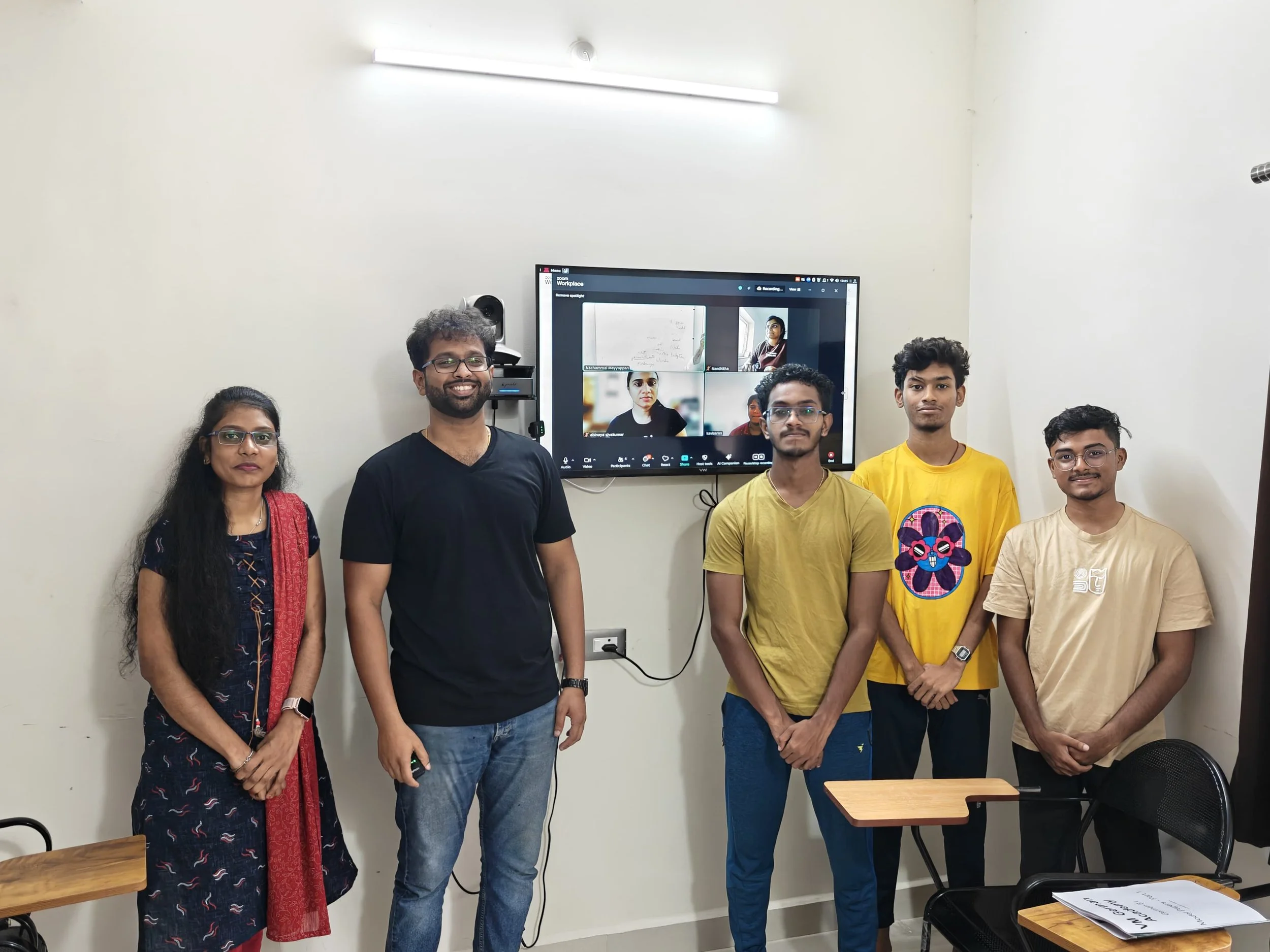 VM German Academy Classroom. German Class in chennai. German offline class in chennai. German classes in madipakkam chennai.