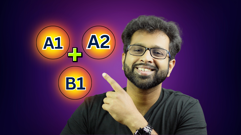 A1 + A2 + B1 German combo offer. VM German Academy