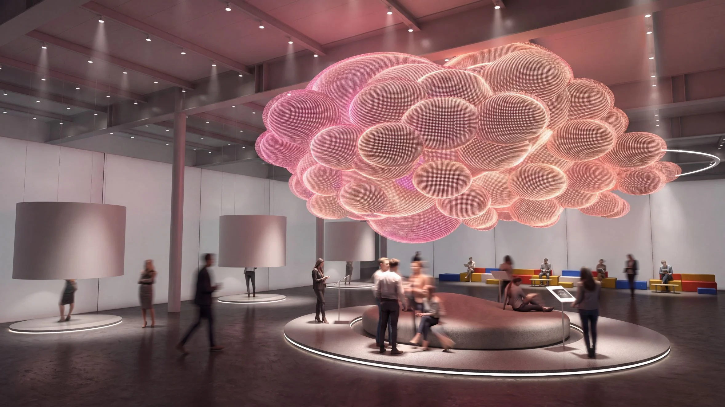 CLOUD / PROPOSAL / GOOGLE / PALETTE GROUP / INSTALLATION DESIGN / 2021