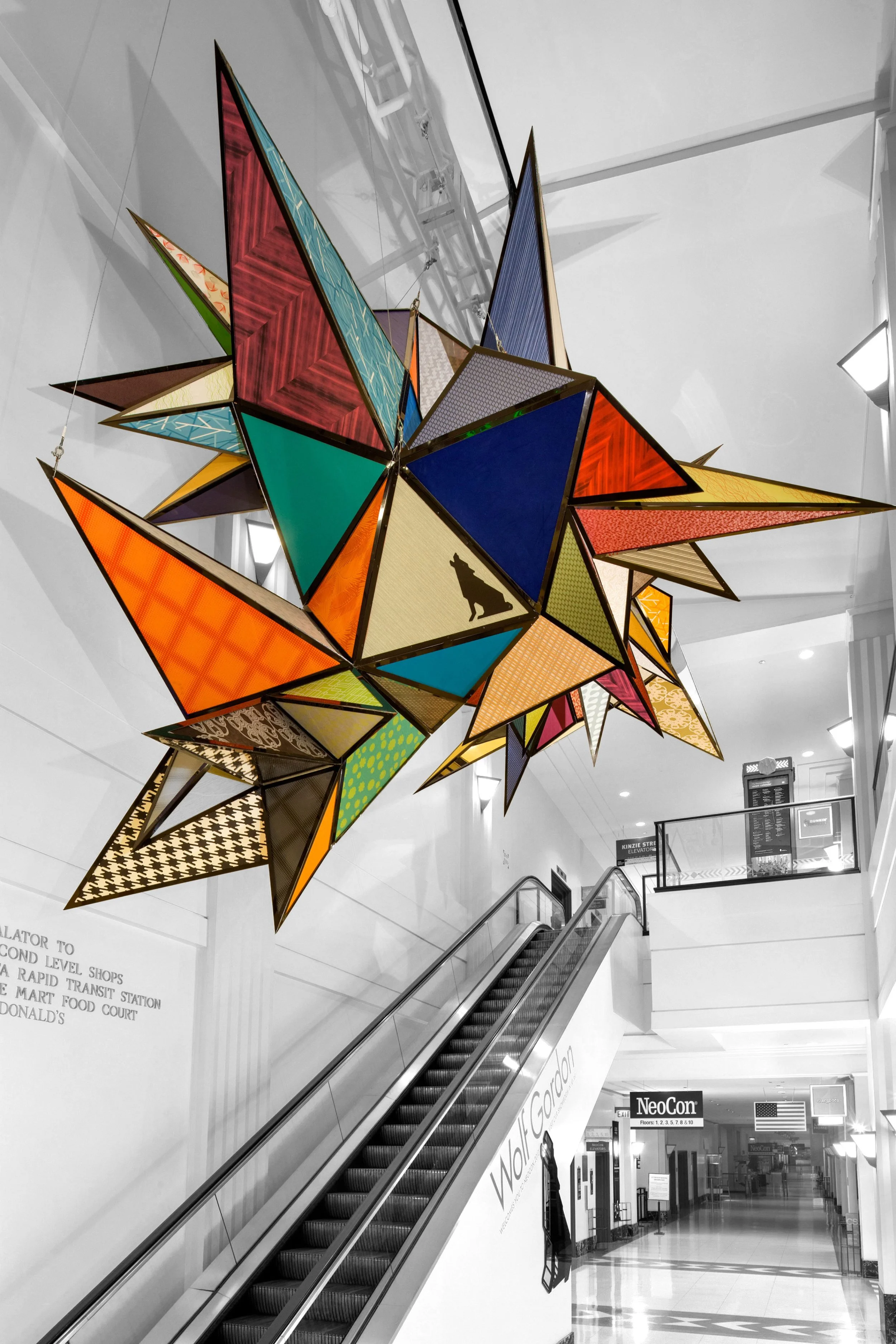 CANOPY / WOLF-GORDON / KARLSSONWILKER / GUILD / CHICAGO, ILLINOIS / INSTALLATION DESIGN / 2012