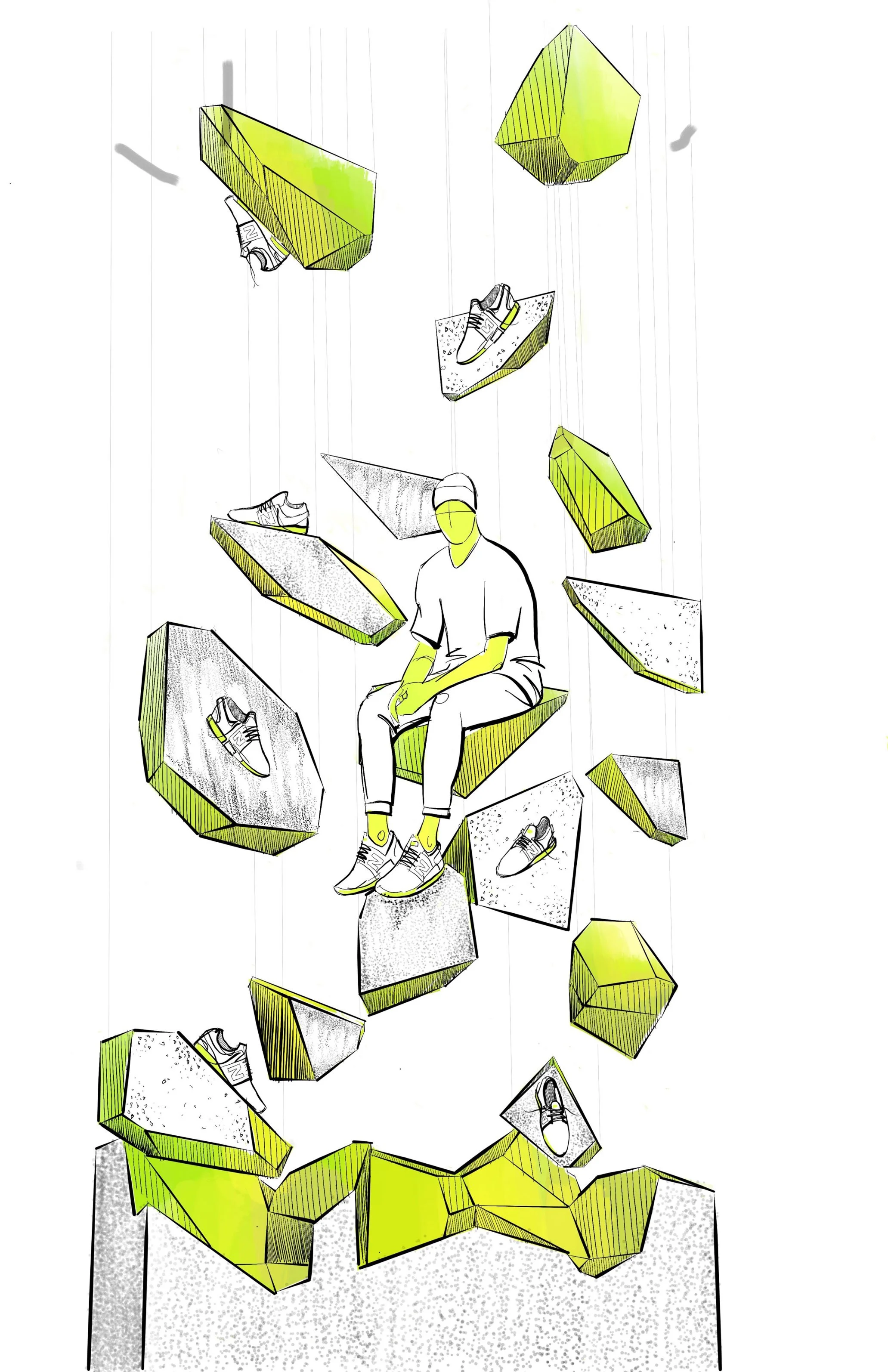 DECONSTRUCT  / PROPOSAL / NEW BALANCE / EXPERIENTIAL DESIGN / 2018