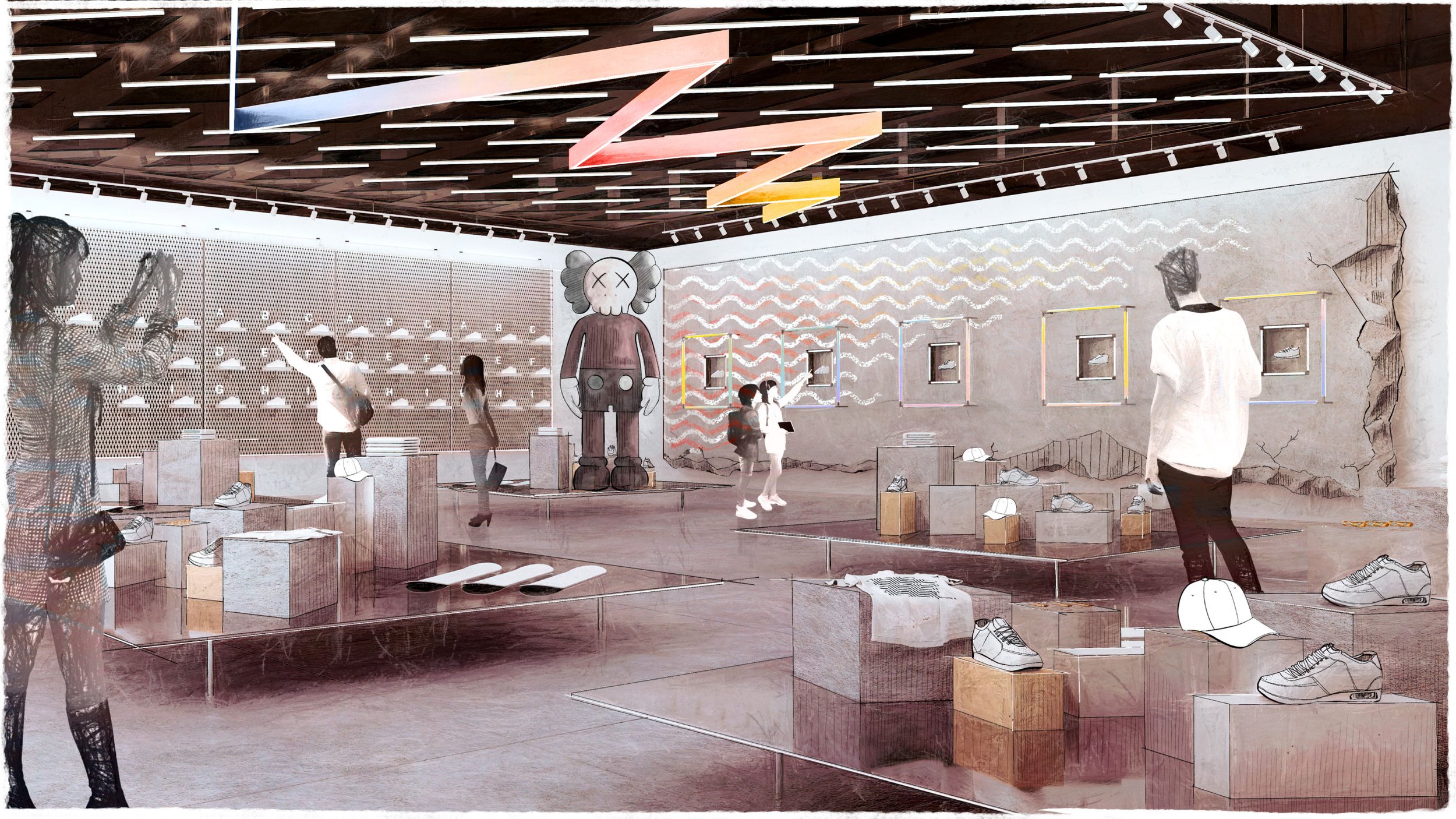 MUSEUM OF SNEAKERS / EP / DUBAI, UAE / EXHIBITION DESIGN / 2021