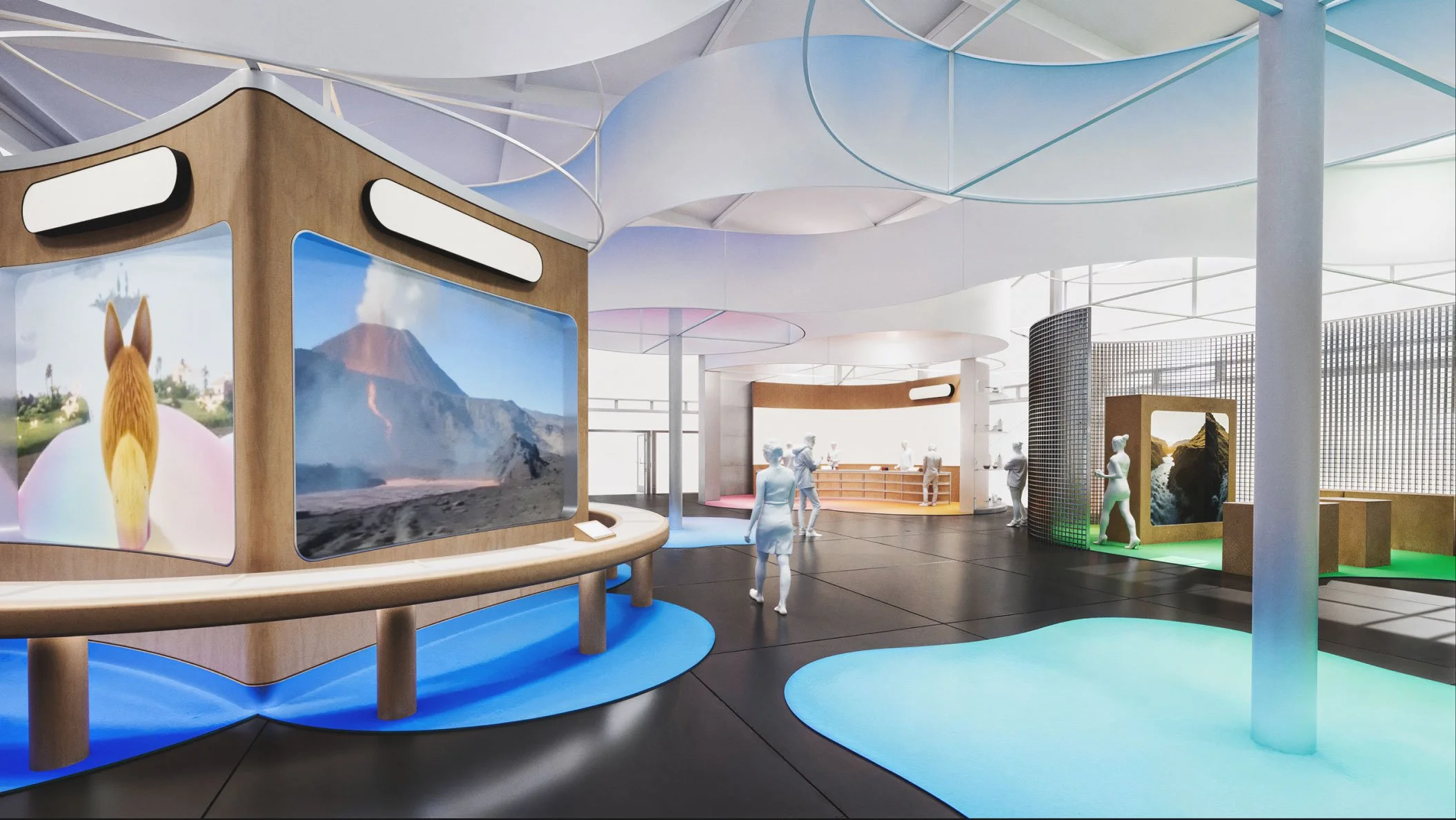 GOOGLE I/O / GOOGLE / MEDIA MONKS / MOUNTAIN VIEW, CALIFORNIA / EXPERIENTIAL DESIGN / 2026