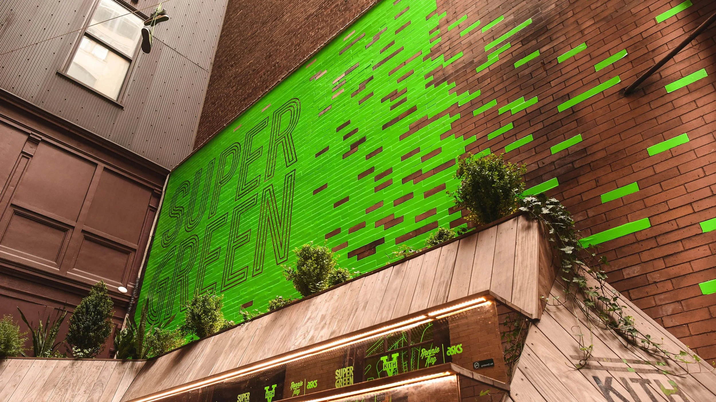 SUPER GREEN / KITH / SET / NEW YORK, NEW YORK / INSTALLATION DESIGN / 2017