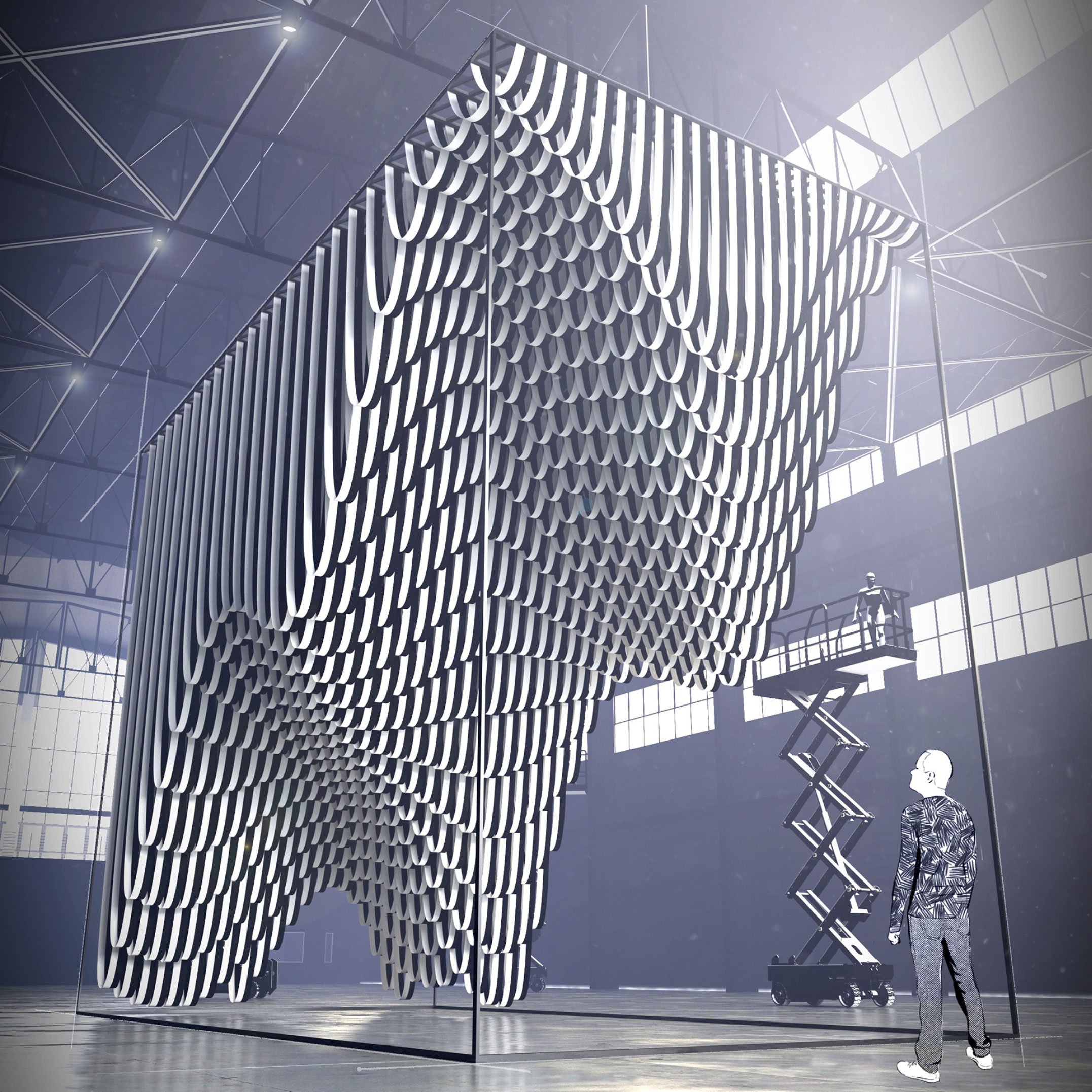 CATENARY CLOUD / PROPOSAL / CONCEPTUAL ART / 2019