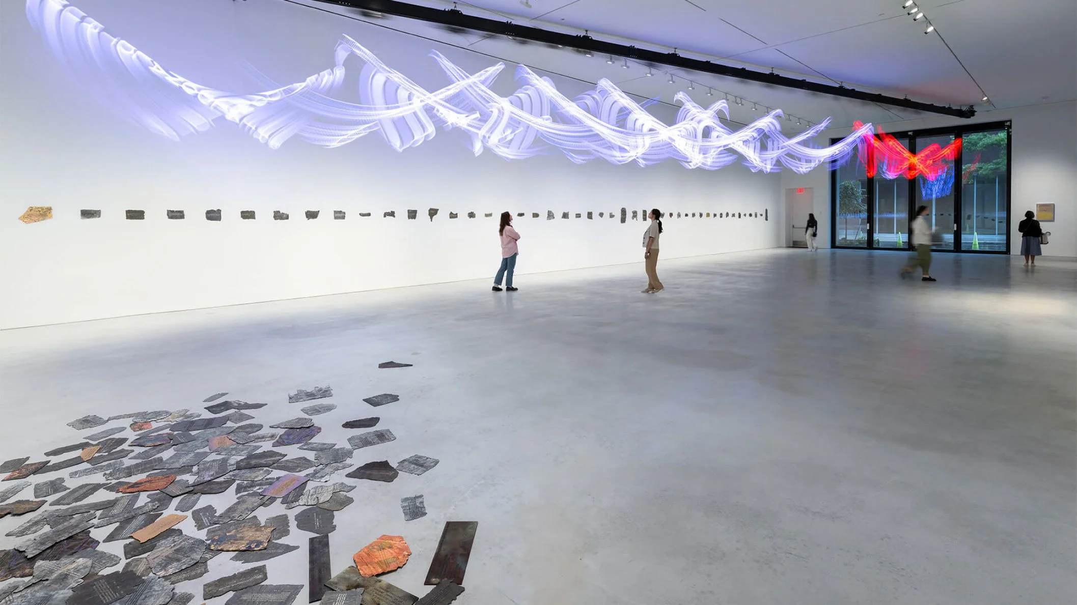 DEMENTED WORDS / JENNY HOLZER / Hauser & Wirth Gallery / New York, New York / 2023