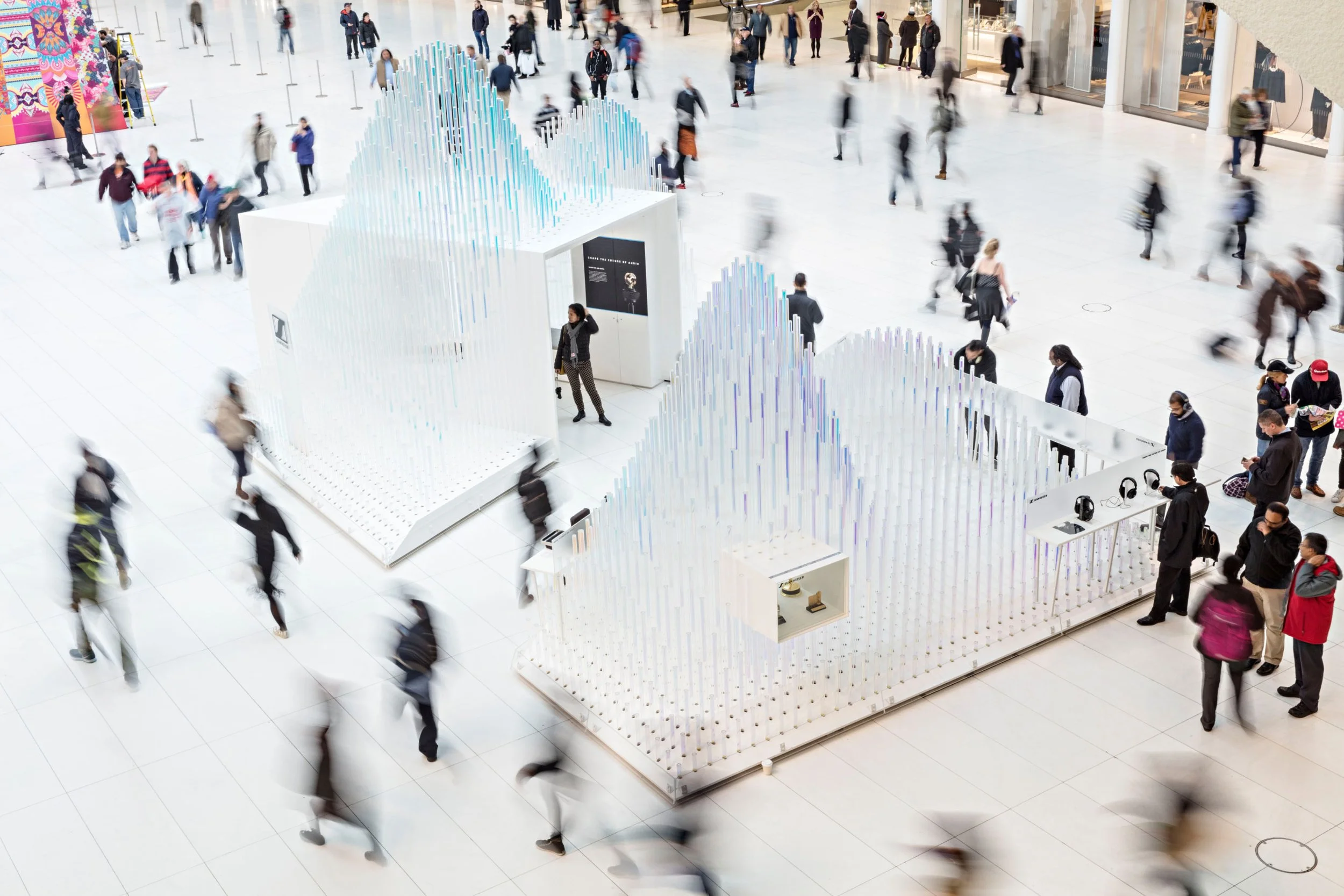 SOUNDSCAPE / SENNHEISER / SET / NEW YORK, NEW YORK / INSTALLATION DESIGN / 2016