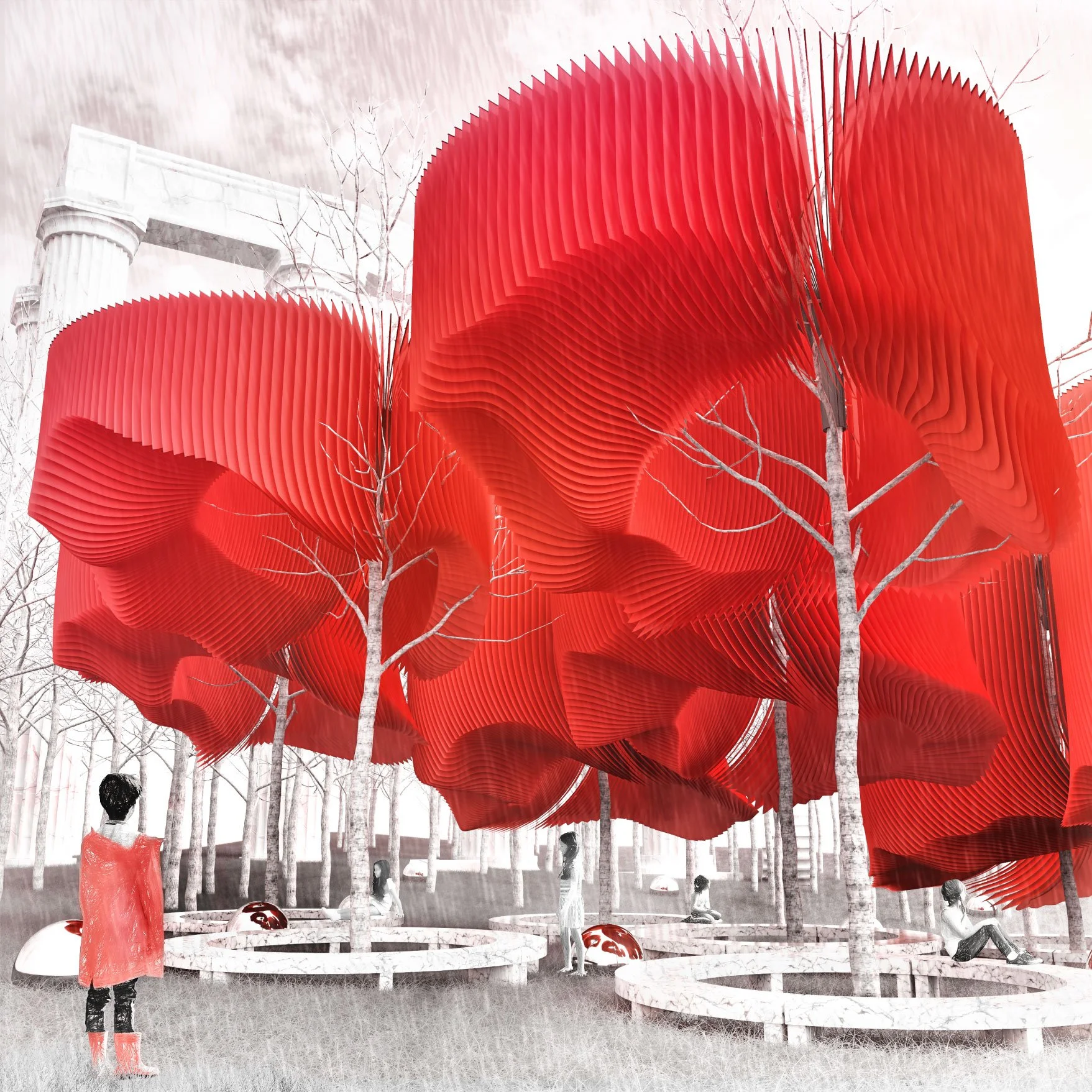 PLAYGROUND OF ISOLATION / PROPOSAL / CONCEPTUAL ART / 2020