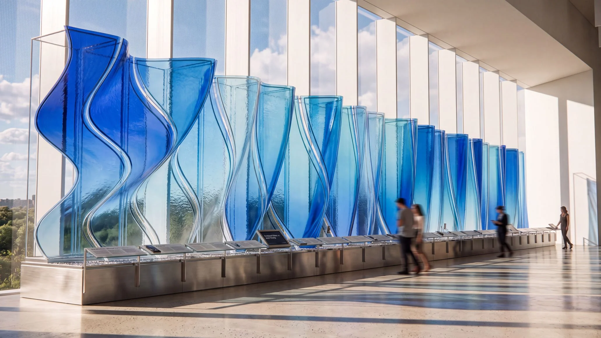 THE NATIONAL LIGHT FLAG / the CITY OF PHILADELPHIA / ESI / NBBJ / NATIONAL CONSTITUTION CENTER / INSTALLATION DESIGN / 2025