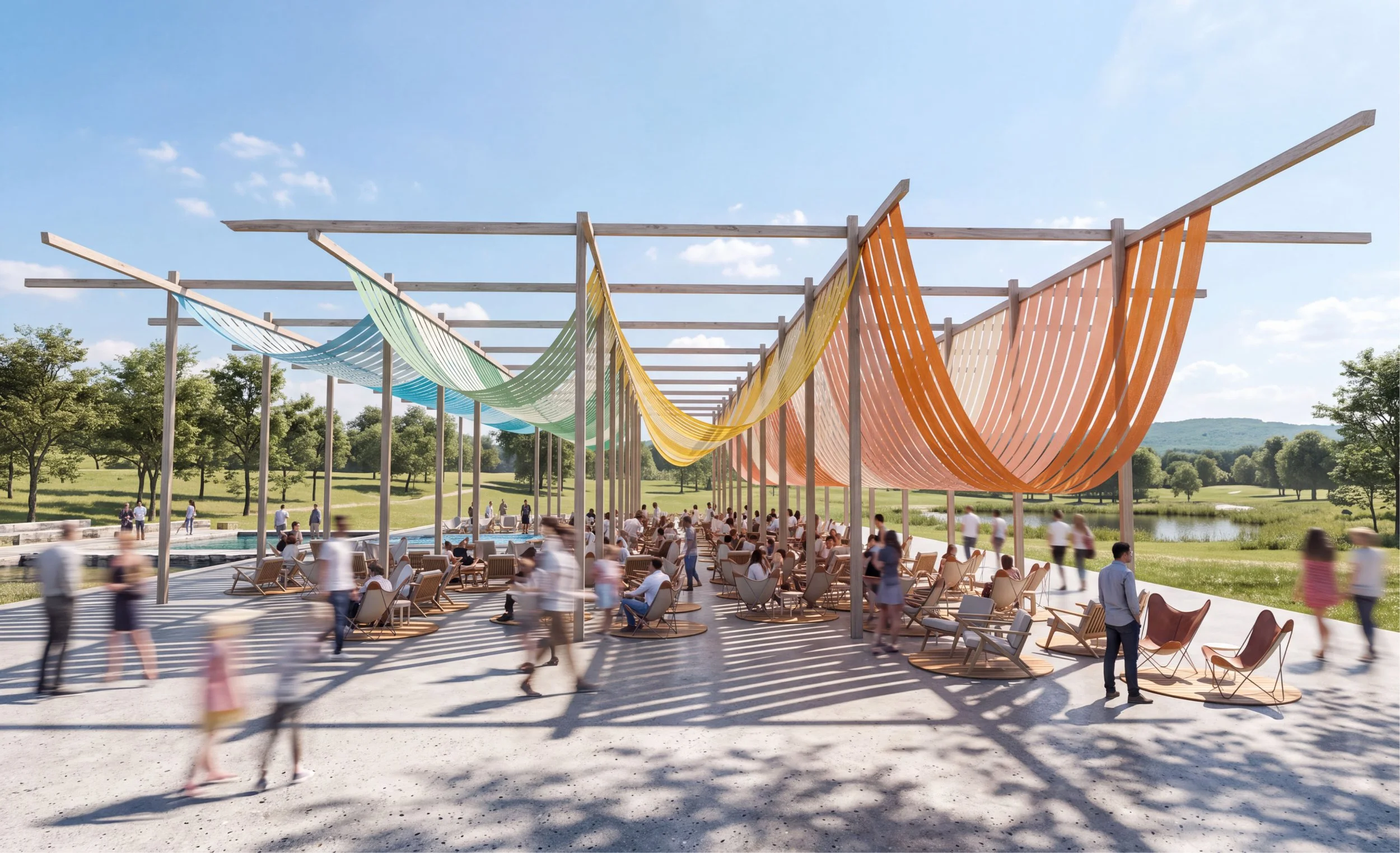 ZEITGEIST / GOOGLE / JACK MORTON WORLDWIDE / MOUNTAIN VIEW CALIFORNIA / TEMPORARY ARCHITECTURE / 2021