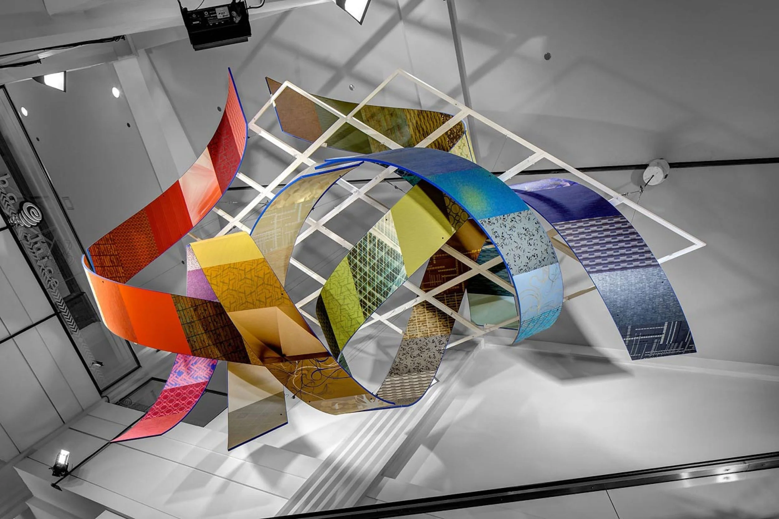 RIBBON CLOUD / WOLF-GORDON / KARLSSONWILKER / SET / CHICAGO, ILLINOIS / EXHIBITION DESign / 2014