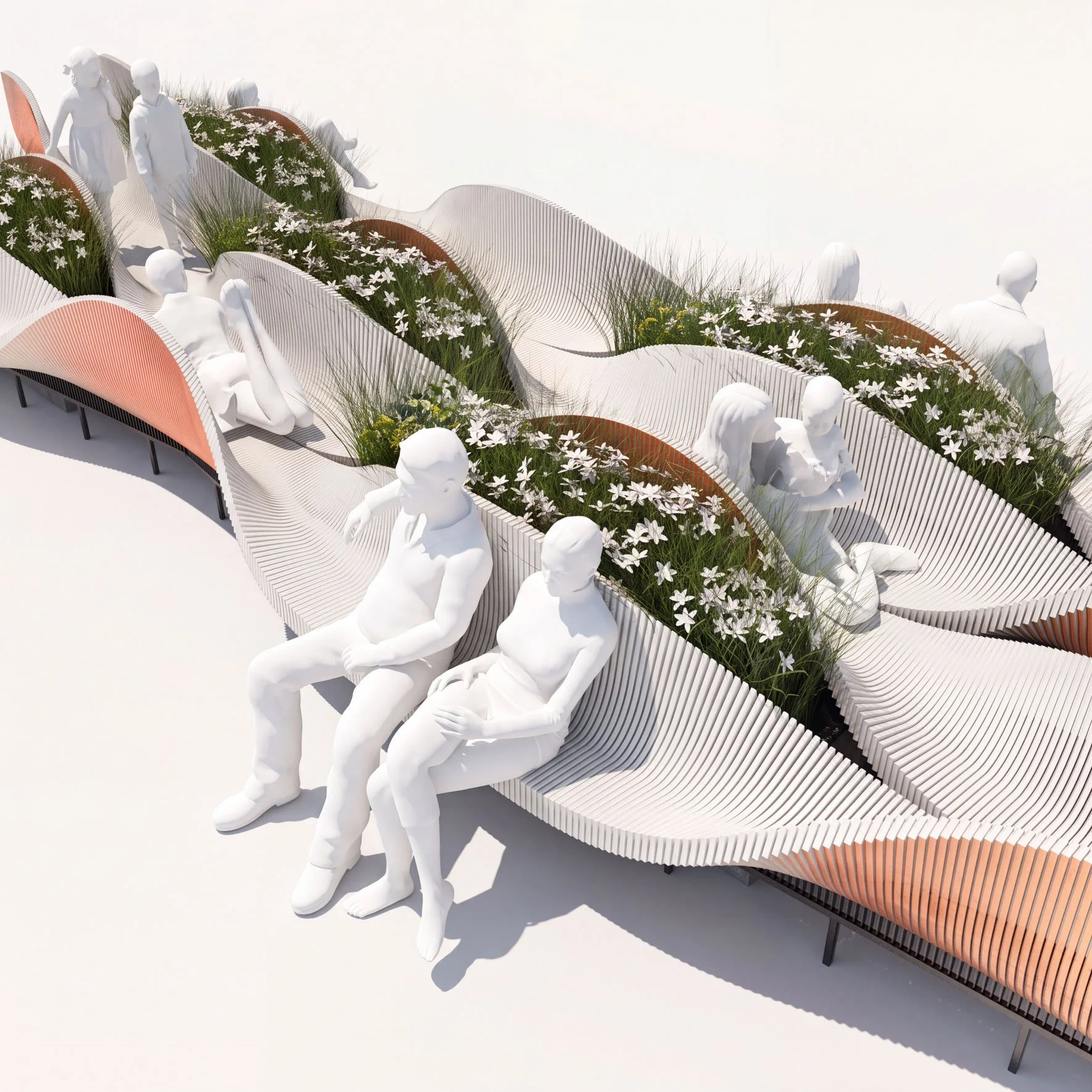 PEEL BENCH / CONCEPT / FURNITURE DESIGN / 2020