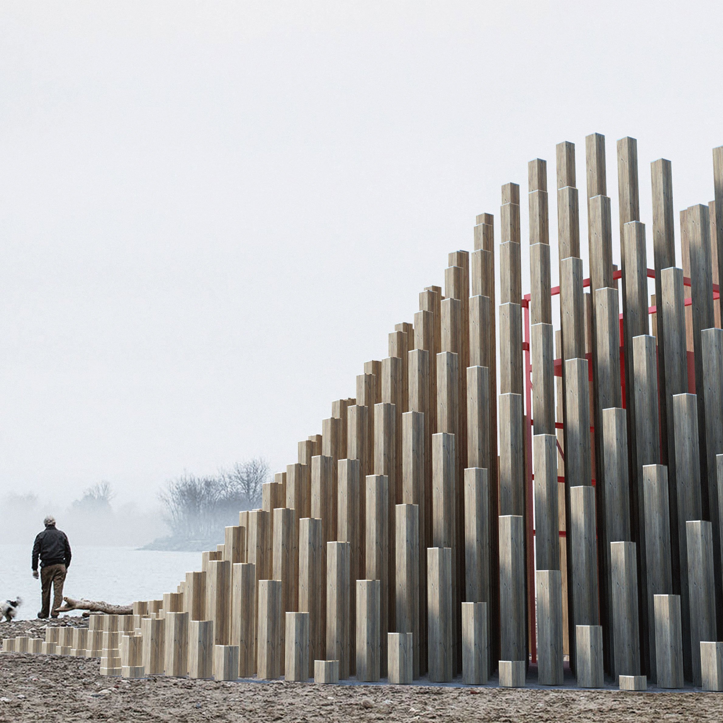 WINTER STATION CONCEPT / PROPOSAL / TORONTO, CANADA / PUBLIC ART / 2017
