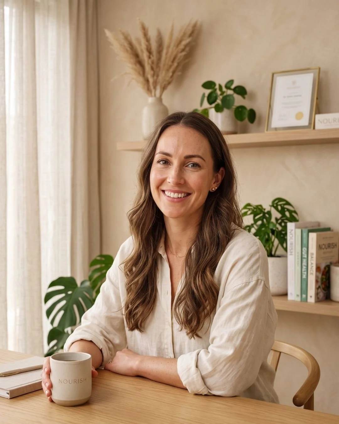 Clinical nutritionist and holistic skin health consultant supporting healthy skin through nutrition and personalised wellness