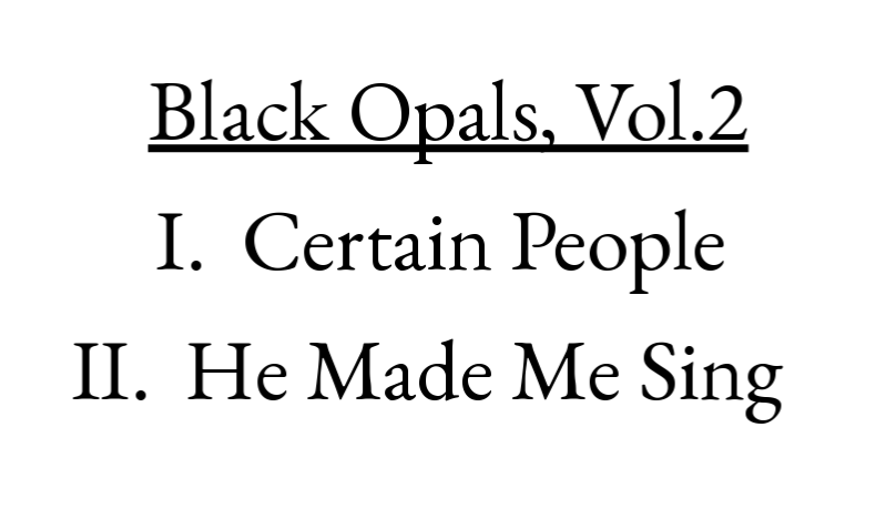 Black Opals, Vol. 2