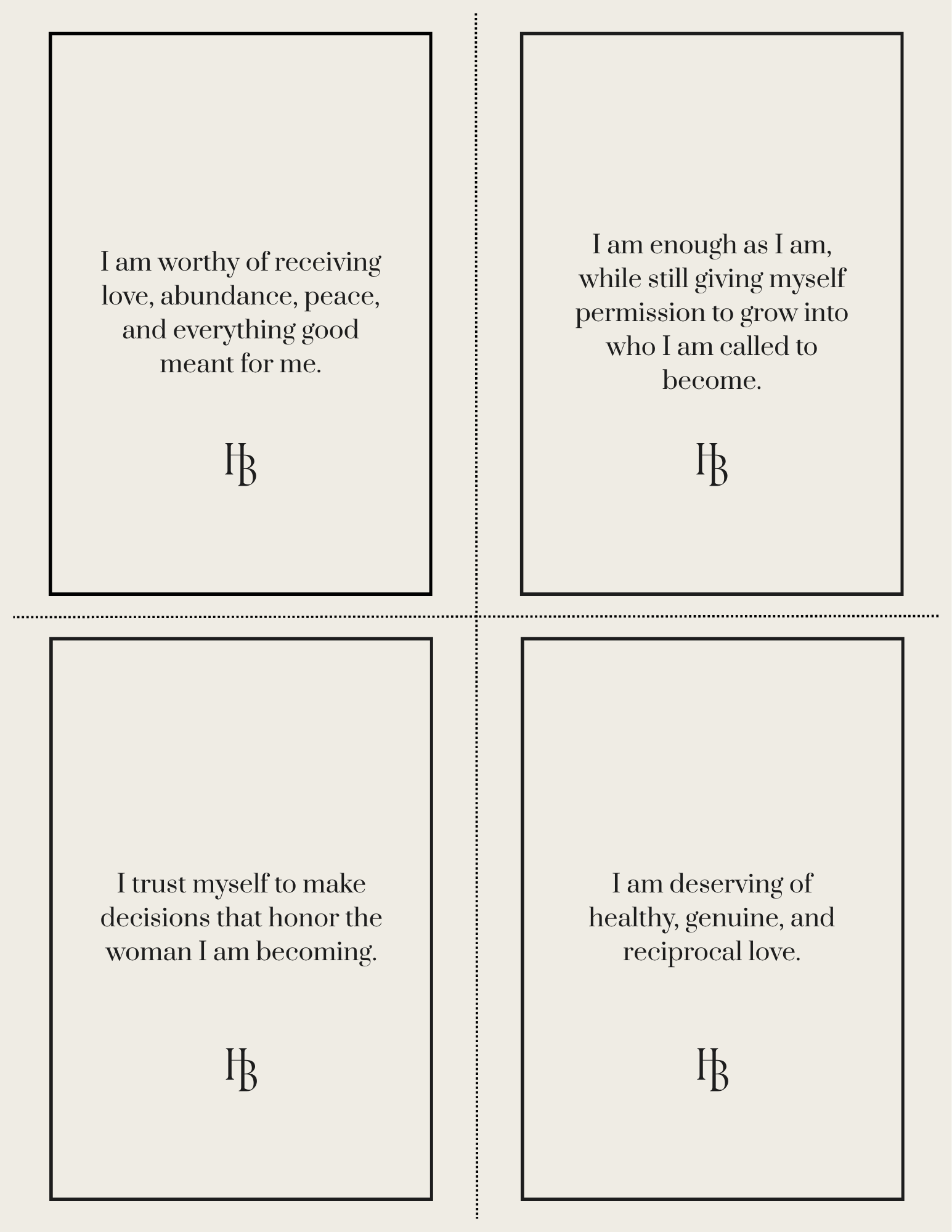 31 Days of Affirmations