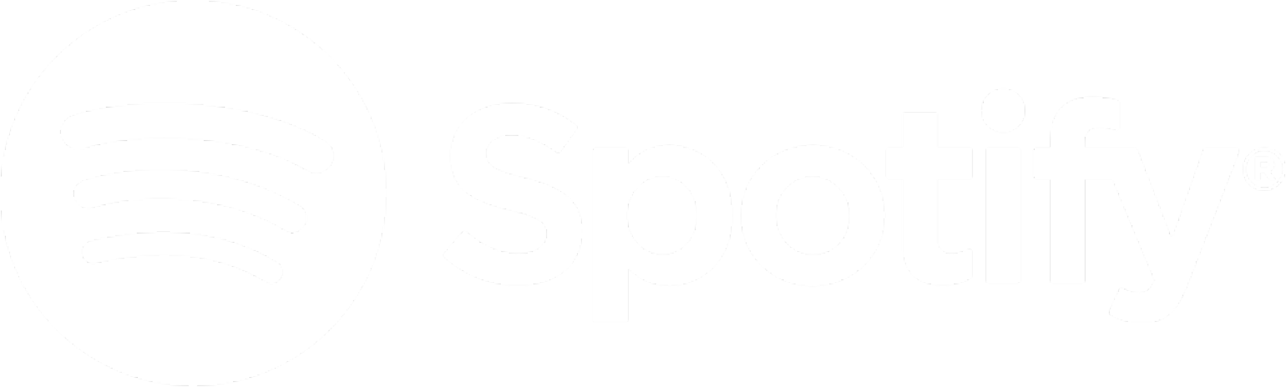 Spotify logo with a green circle and black sound wave icon.
