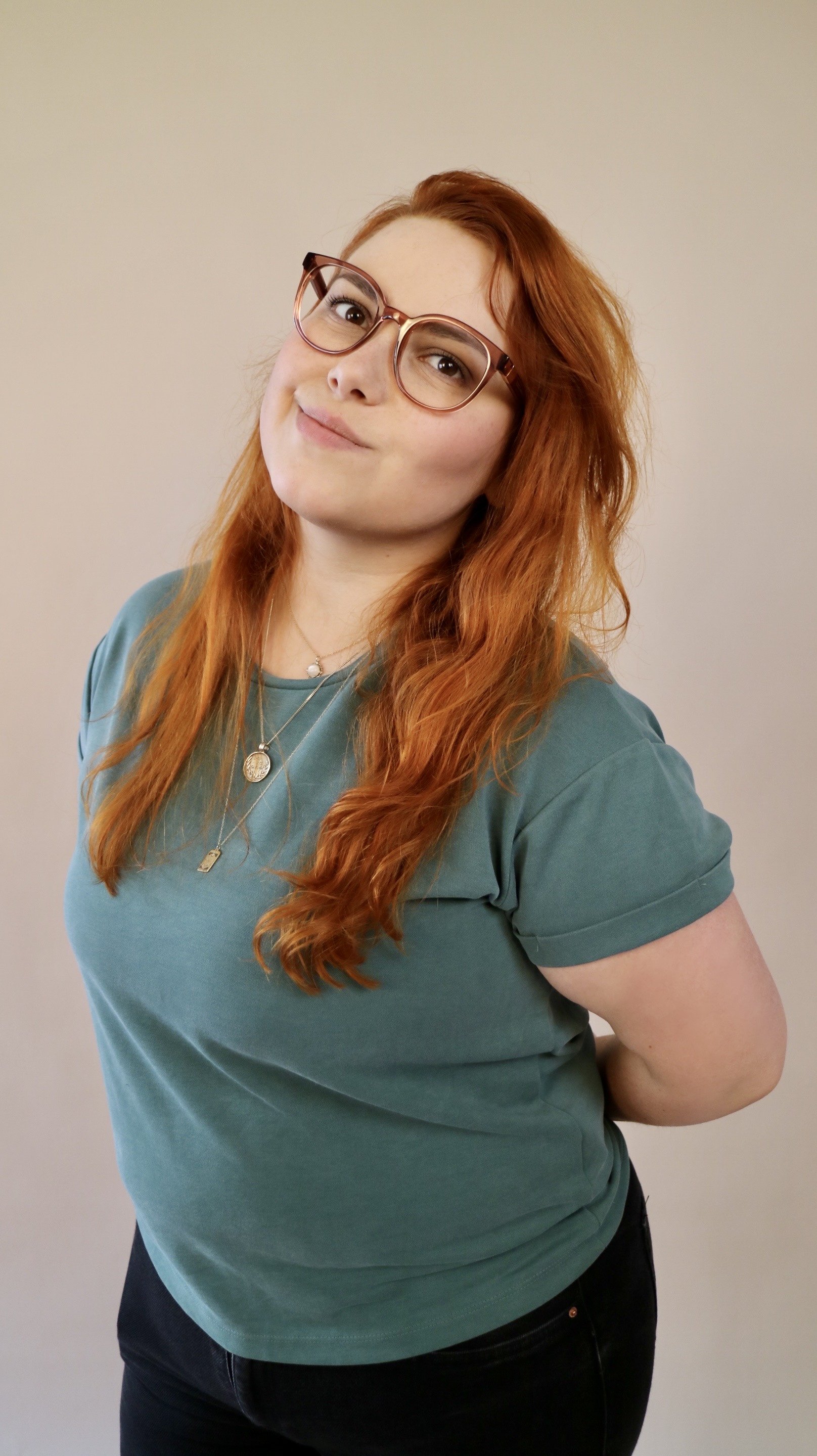 Porträt von Nadine Spagnolo, Marketingstrategin und Gründerin von ORIGIN & ECHO aus Mannheim