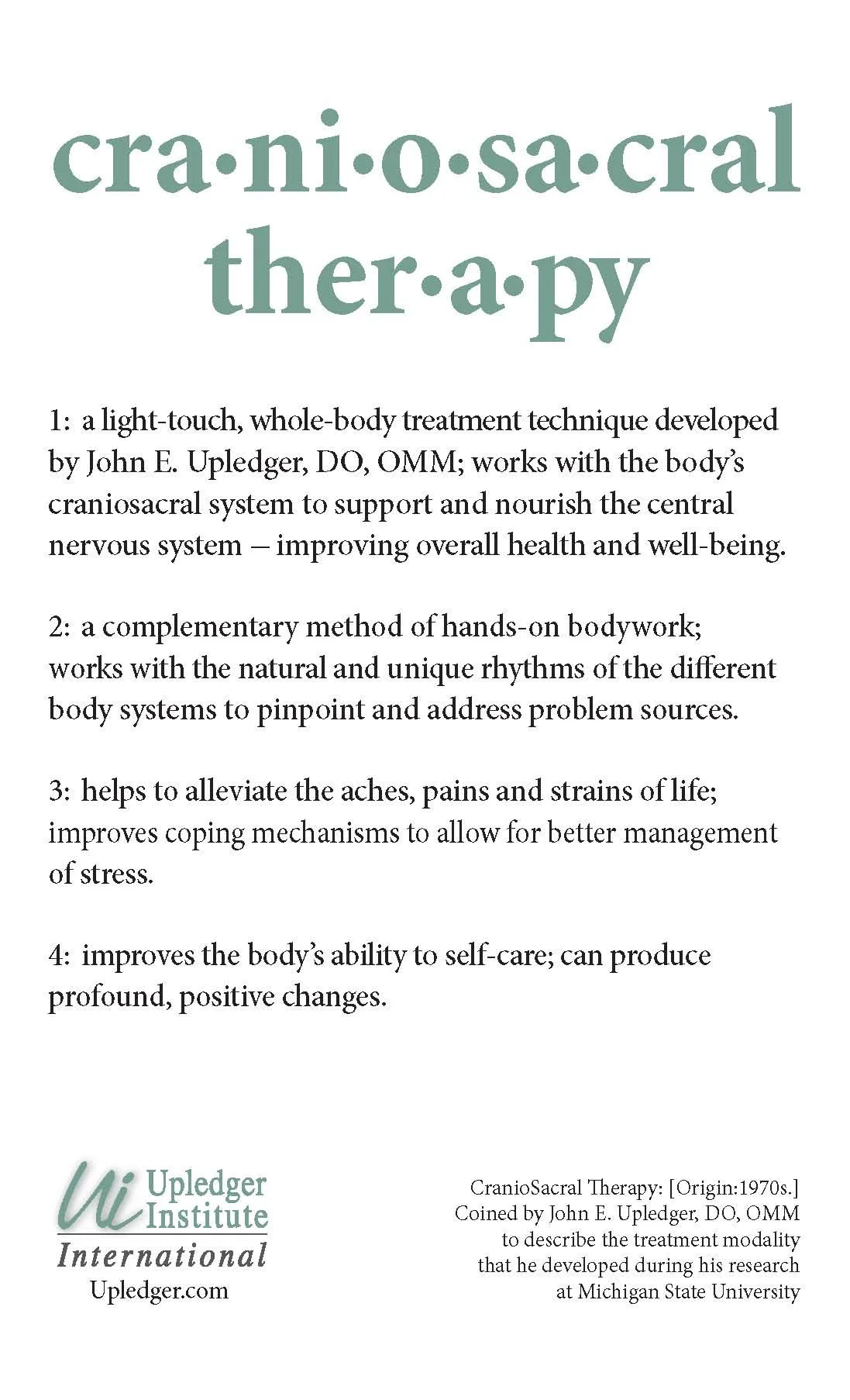 craniosacral